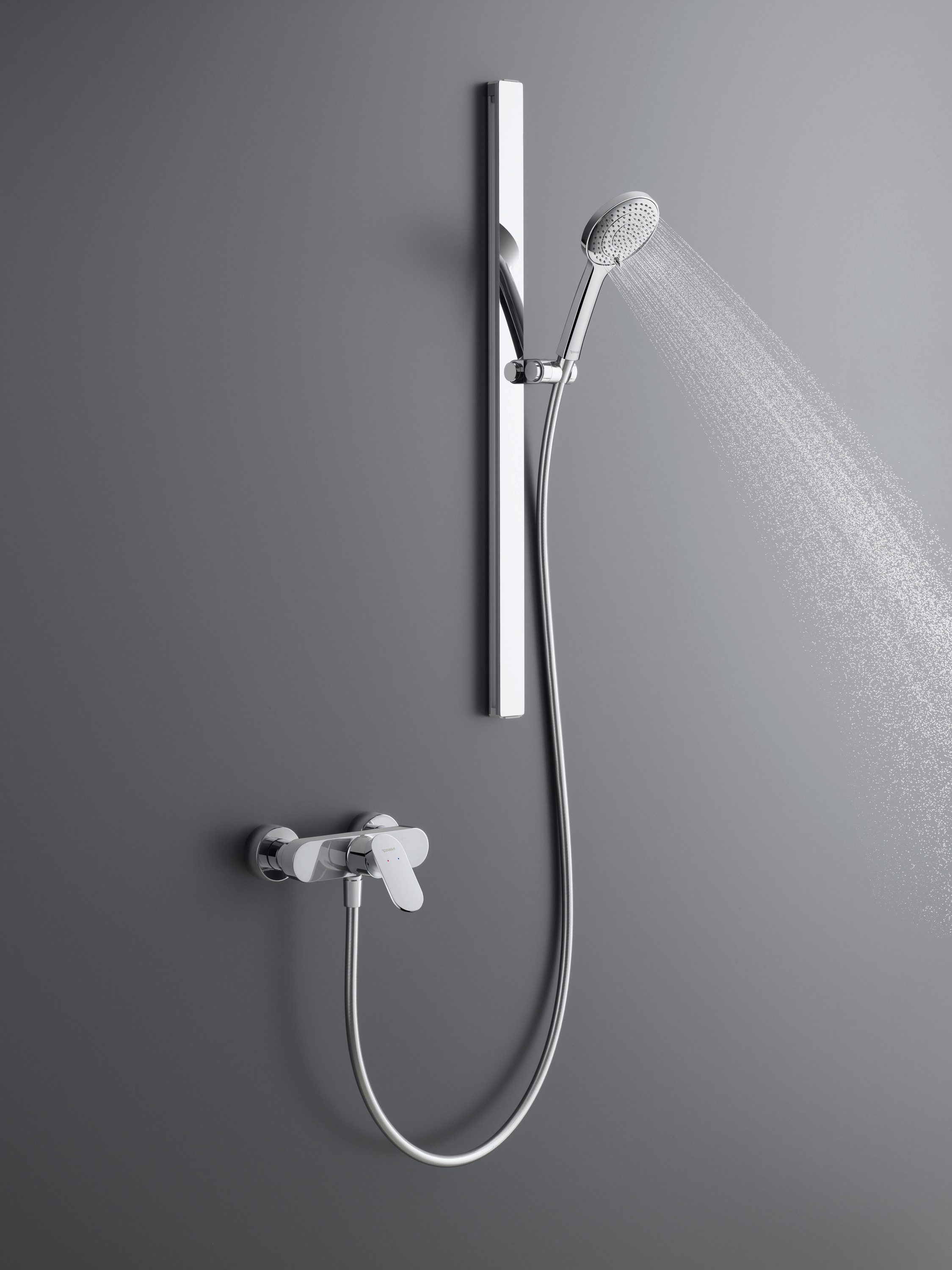 Duravit Duscharmatur Wave Chrom Brause AP Brausearmatur Aufputz Wave Chrom