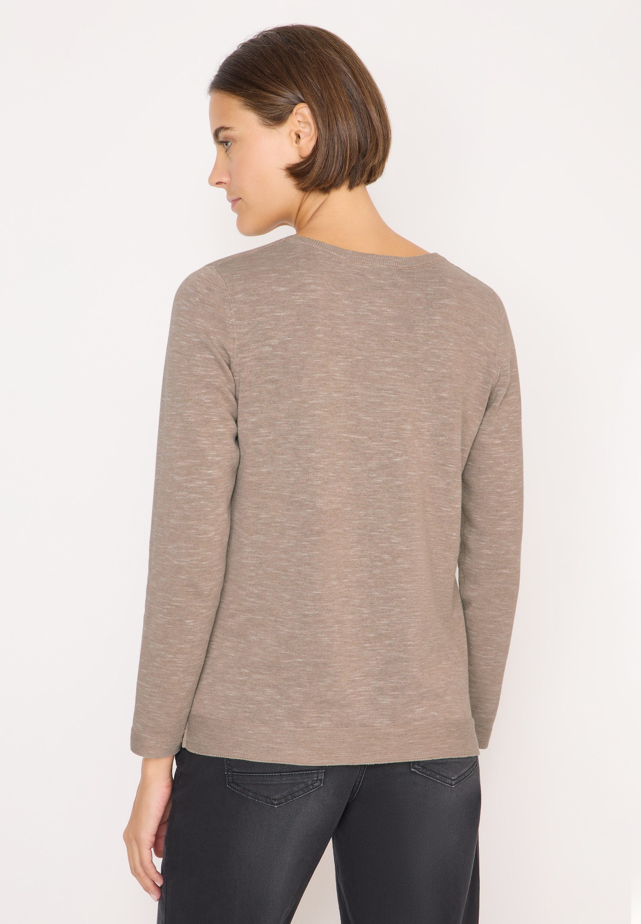 CECIL Strickpullover mit Rundhalsausschnitt