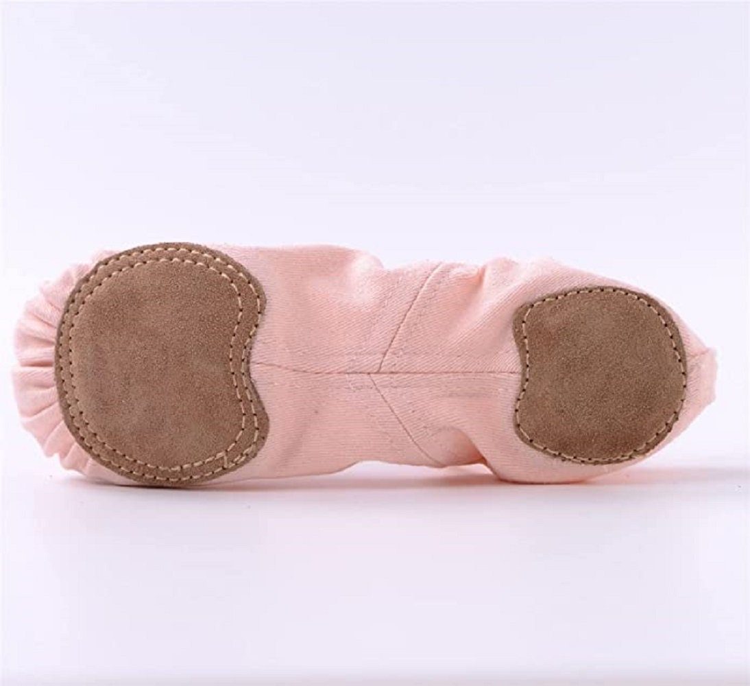 Ballettschuhe Ballettschuh Elastische für Kinder Gymnastikschuhe NUODWELL