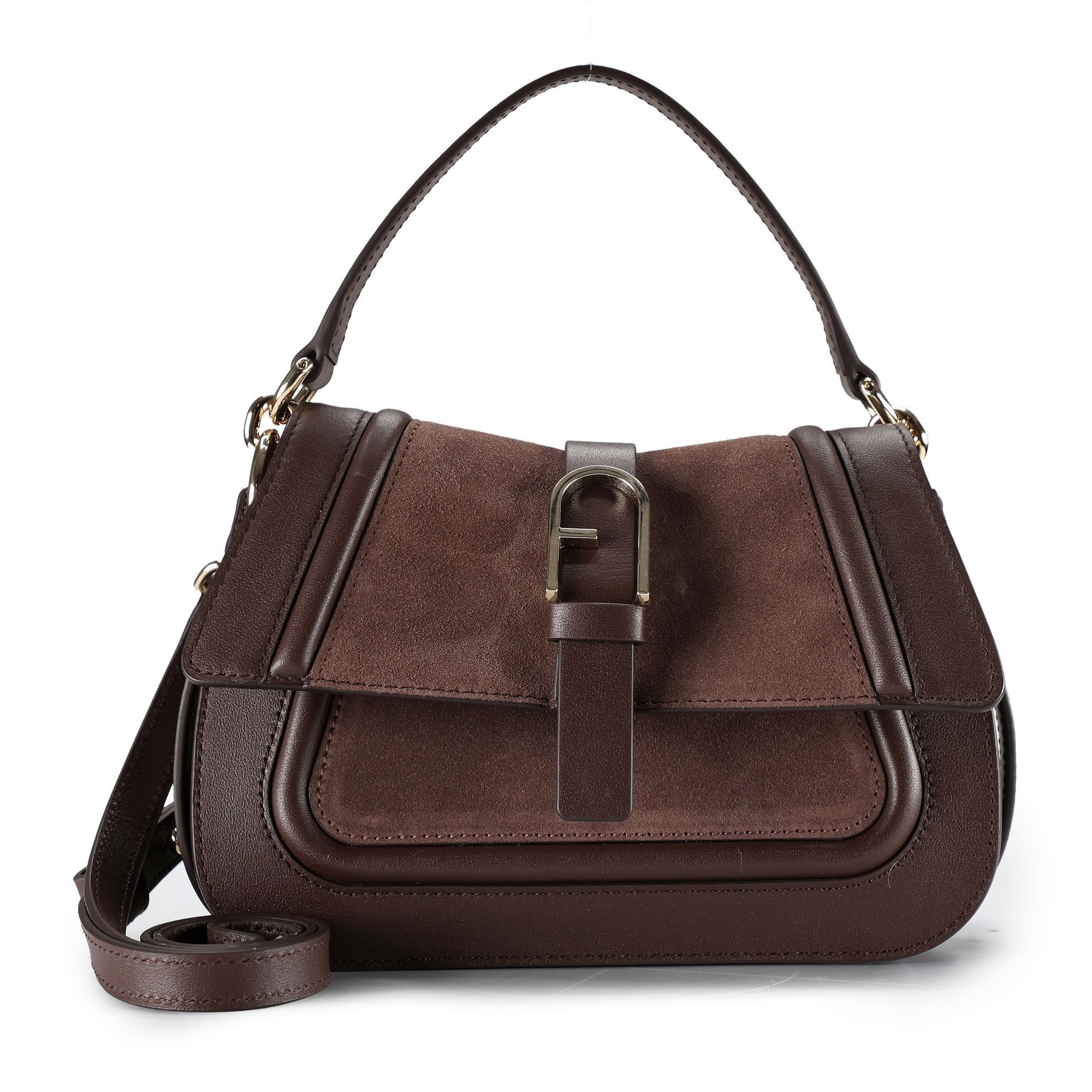 Furla Schultertasche Flow, Leder