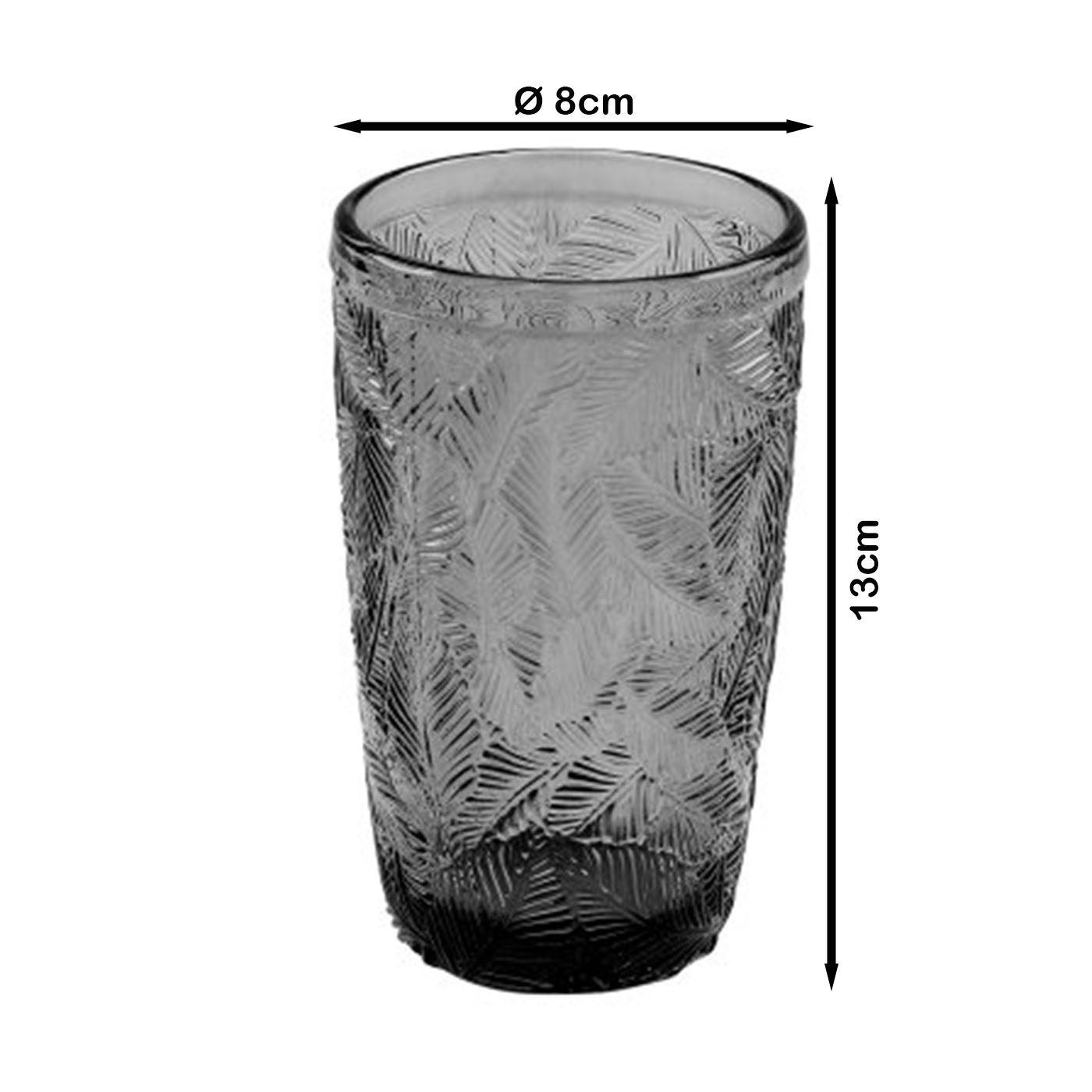 Testrut Glas Testrut Trinkglas Ray Grau, Glas