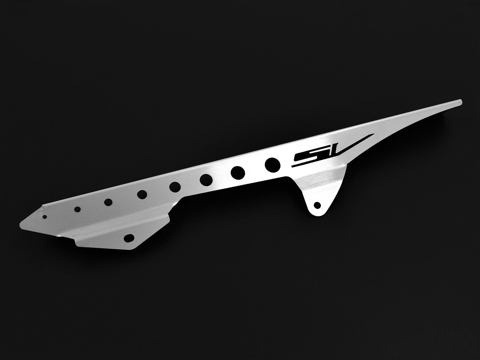 ZIEGER Kettenschutz Kettenschutz für Suzuki SV 650 N / S Logo silber