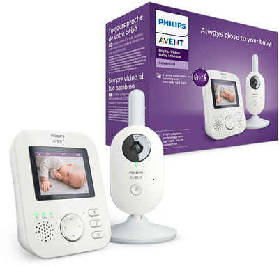 Philips AVENT Video-Babyphone SCD833/26, sichere Verbindung, 2,7 Zoll Farbdisplay, Eco-Mode
