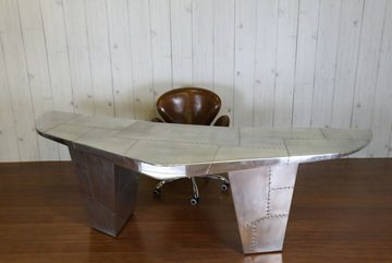 JVmoebel Schreibtisch, Schreibtisch Computer Tisch Bürotisch Alu Tische Flieger