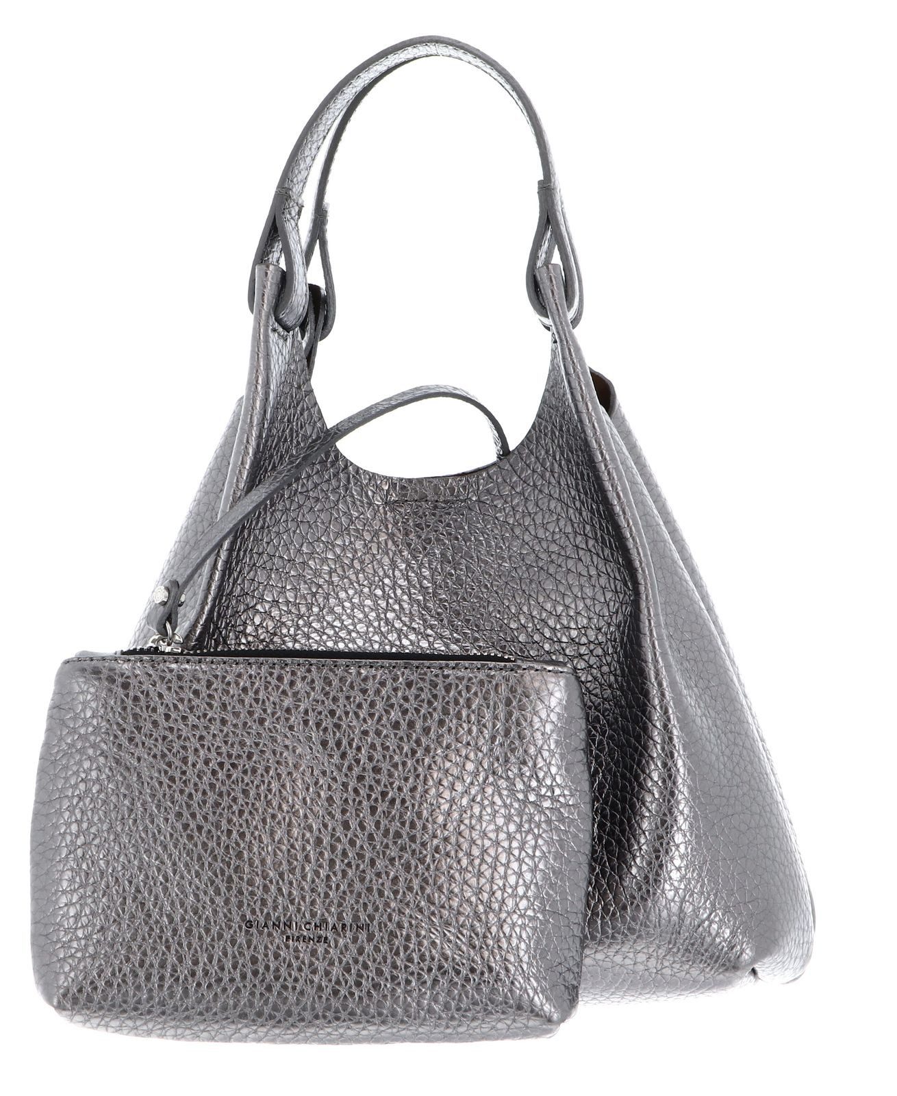 GIANNI CHIARINI Handtasche Handbag (Set, 2-tlg), aus echtem Rindsleder