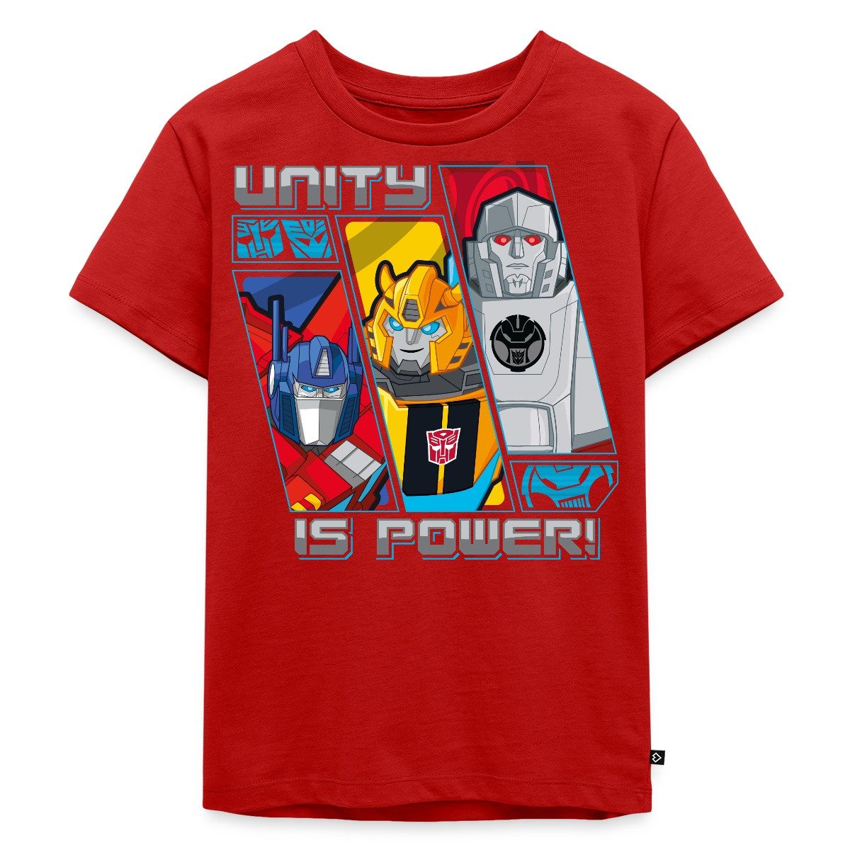 T-Shirt Transformers Earth Spark Optimus Bumblebee Kinder Premium T-Shirt