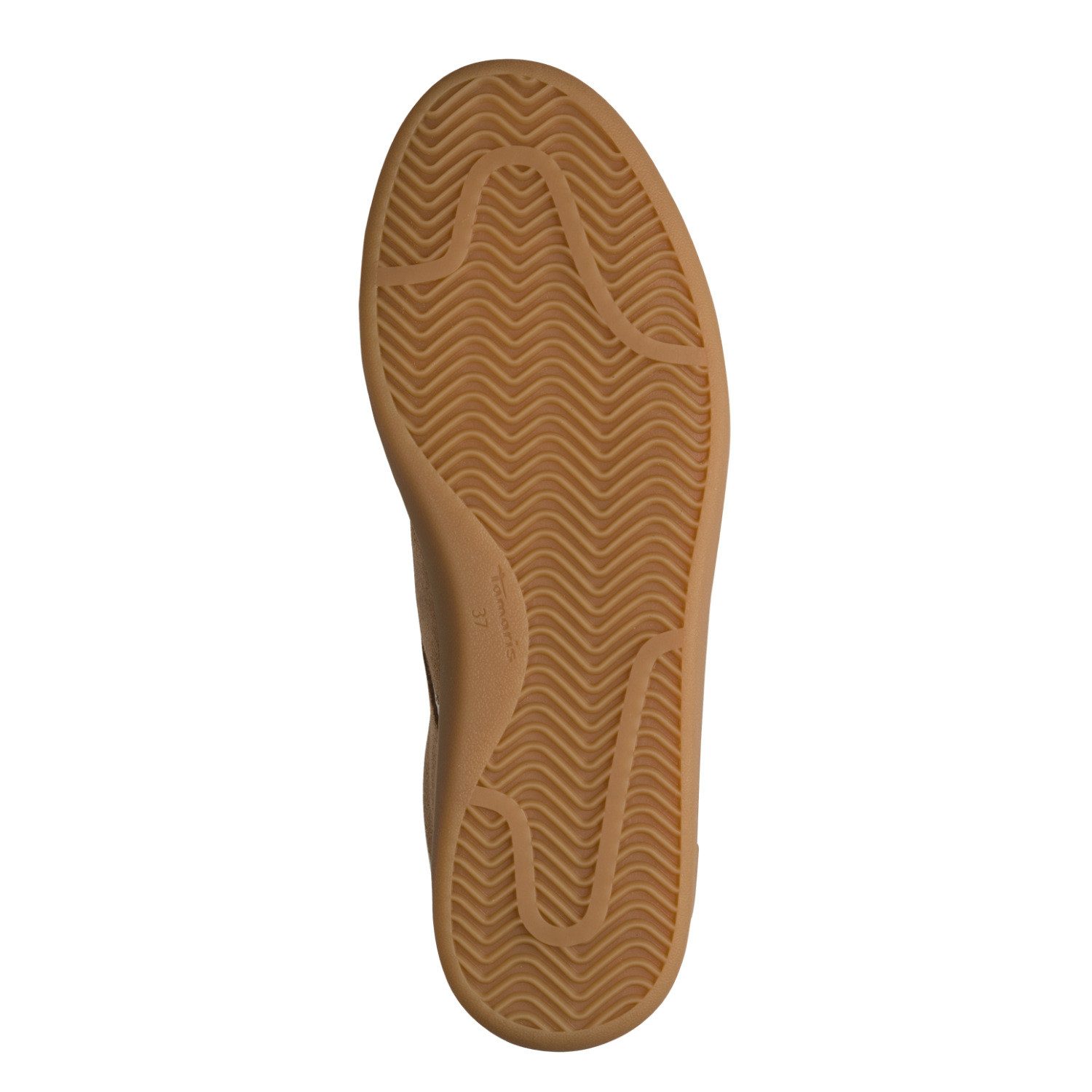 Tamaris Plateausneaker Freizeitschuh, Halbschuh, Schnürschuh mit gepolstertem Schaftrand
