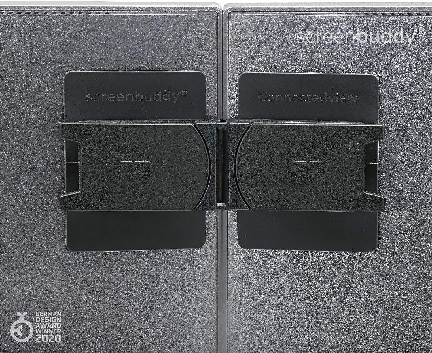 Screenbuddy 2er Set Magnetische Verbindung, geeignet für alle  Computerbildschirme Monitor-Halterung, (Winkel speichern mit Smart-Lock  Funktion, Innovatives Zubehör), Das Ausrichten von Monitoren war nie  leichter