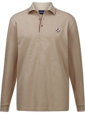 Babista Langarm-Poloshirt MILANVETZO hochwertige Piqué-Baumwolle