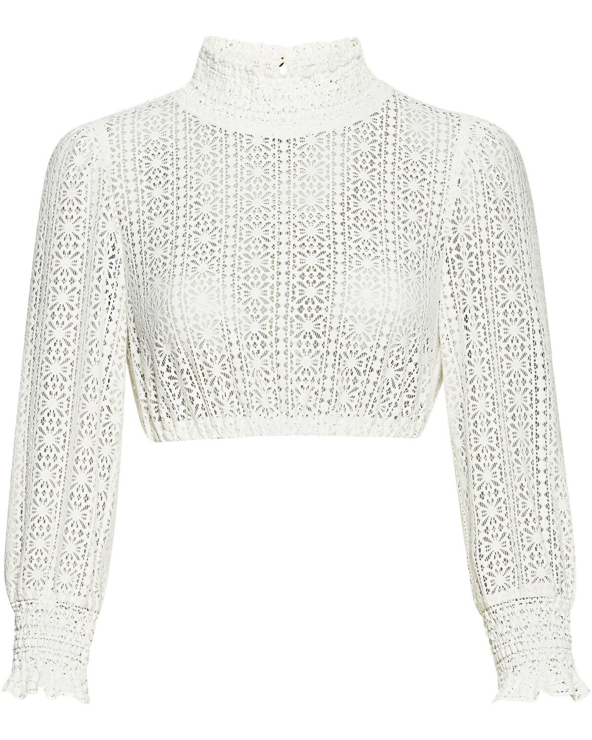 Dirndlbluse Dirndlbluse aus Spitze