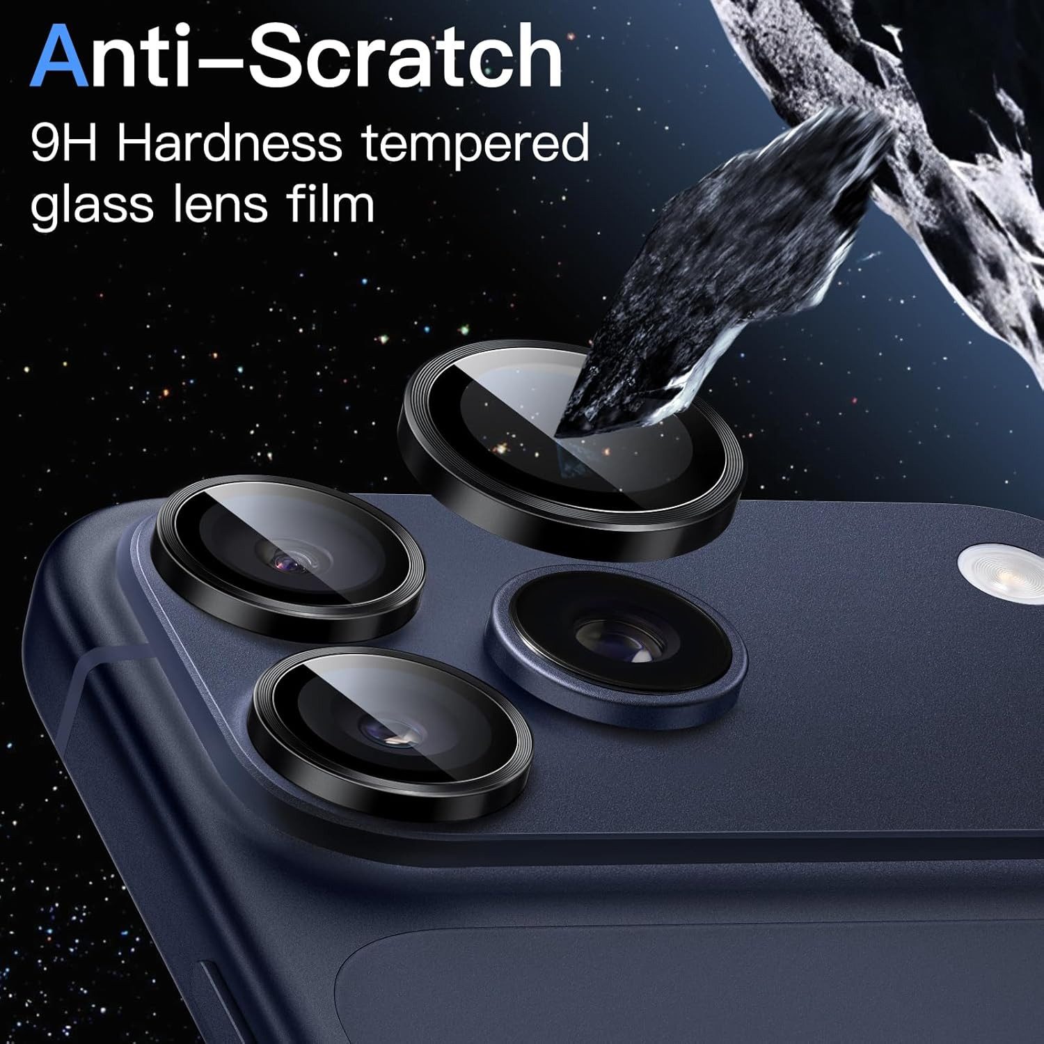 MSM Kameraschutzglas 3X Linsenglas für Apple iPhone 17 Pro / 17 Pro Max Schutz Panzerfolie – Bild 4 von 5