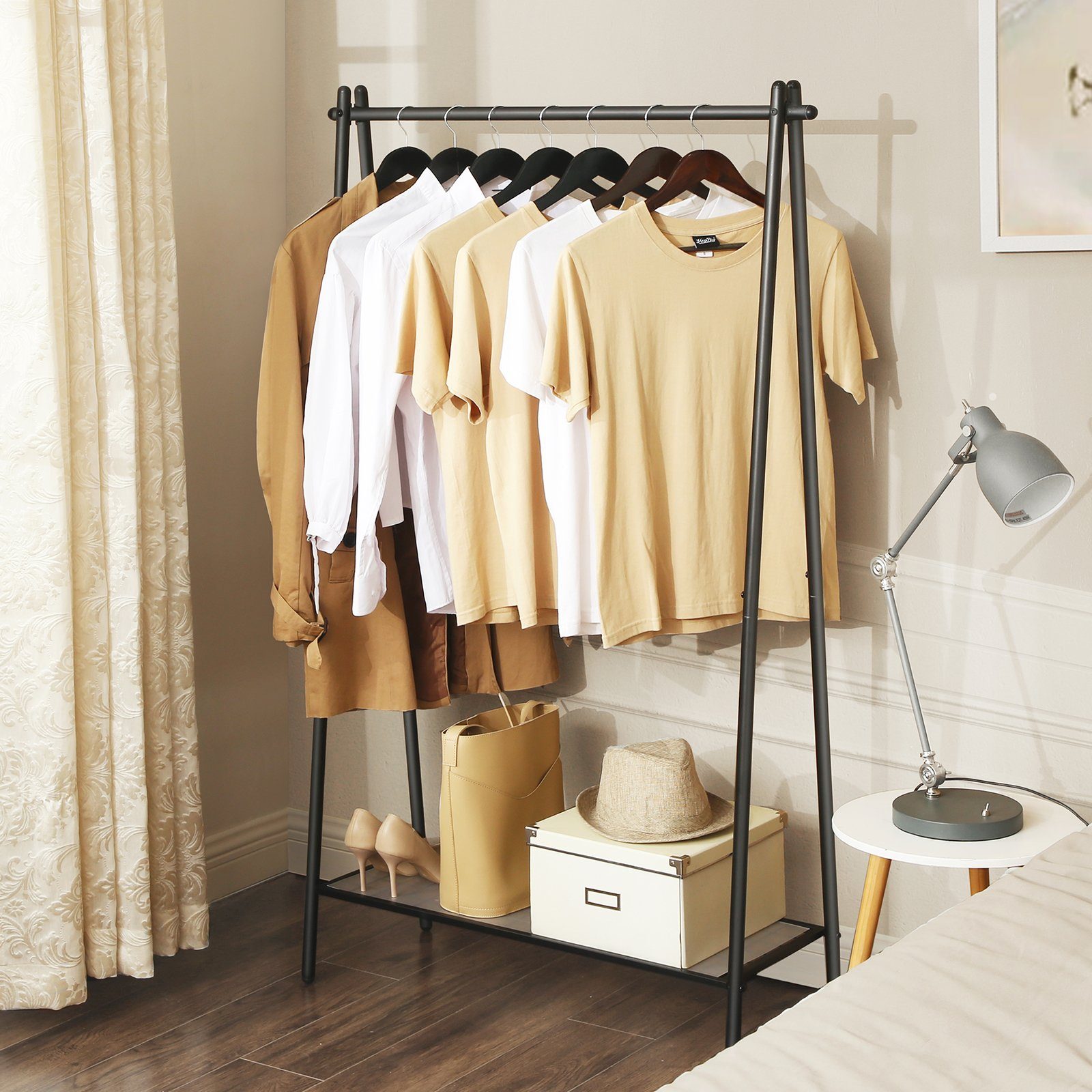 SONGMICS Kleiderständer, Garderobenständer, Kleiderstange, bis 40kg günstig online kaufen
