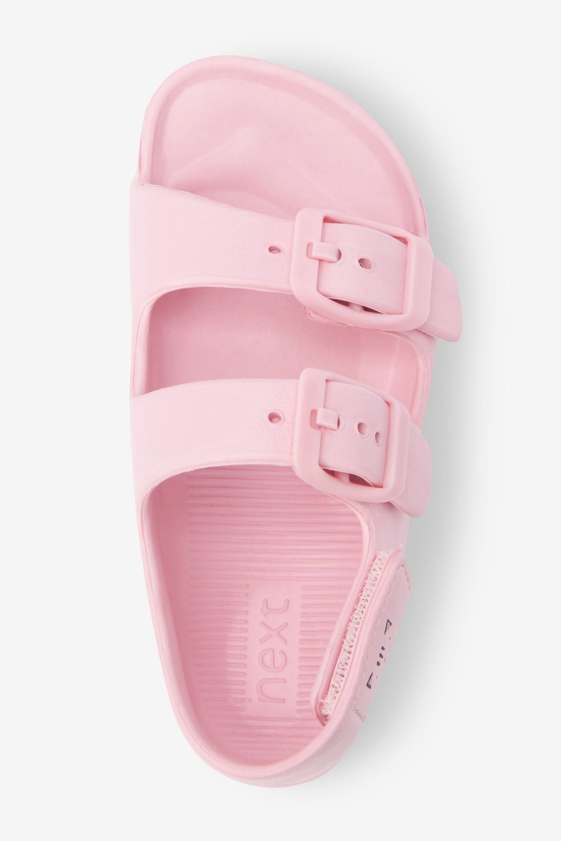 mit Sandale Doppelschnalle Next Sandalen (1-tlg) Pink