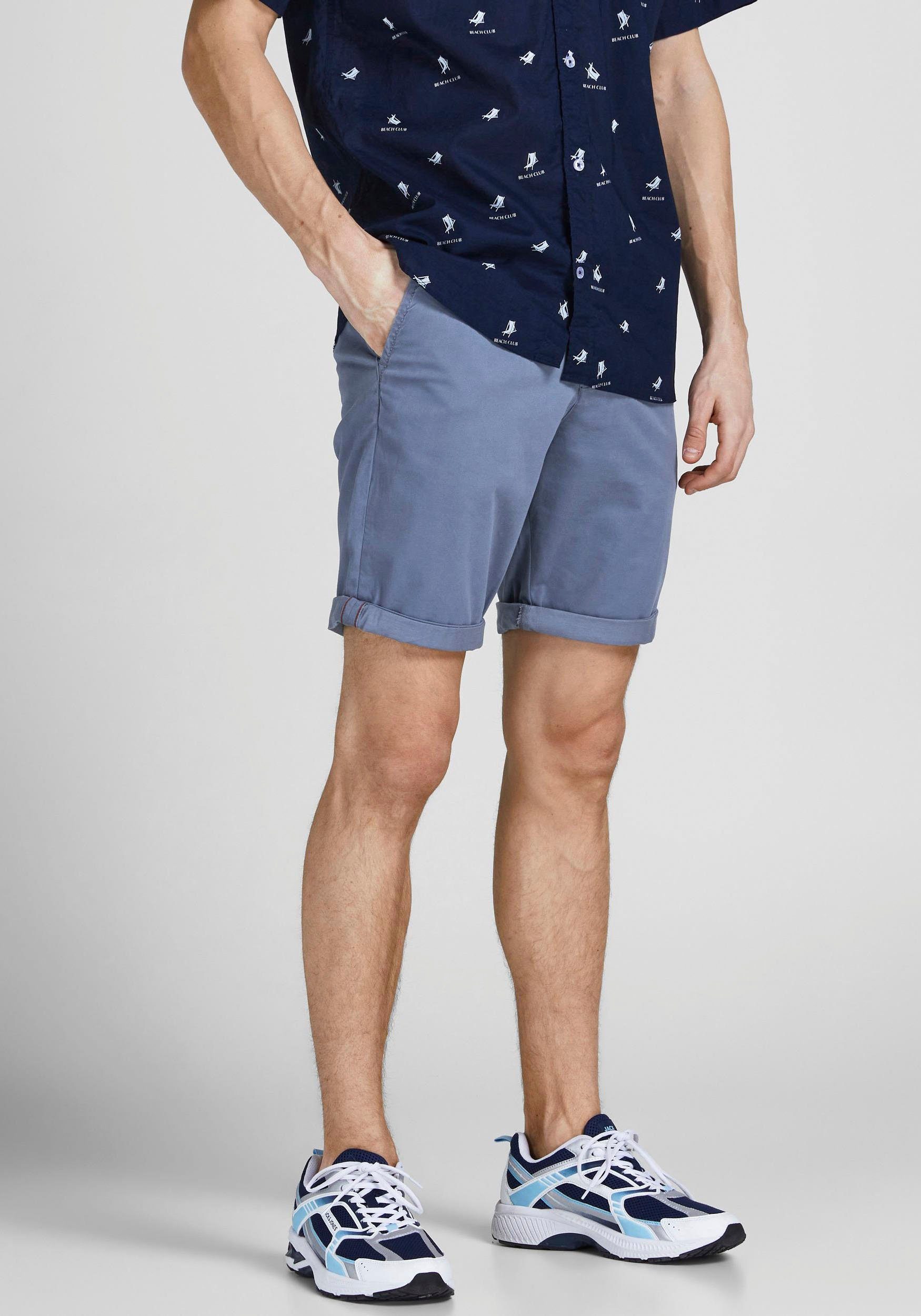 Herren Bekleidung Kurze Hosen Chino Shorts und Business Shorts Jack & Jones Baumwolle Shorts bowie in Blau für Herren 