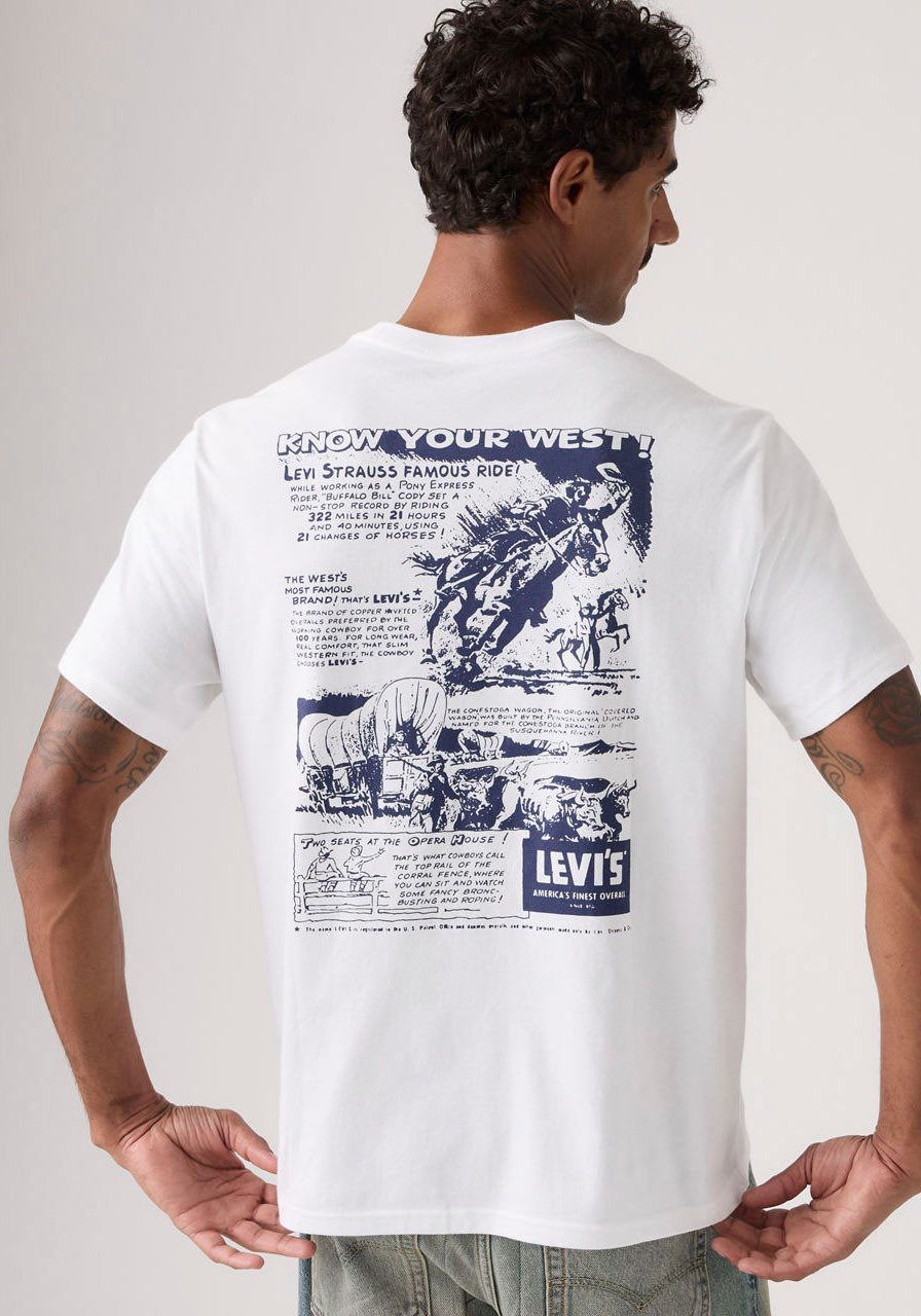 Levi's® T-Shirt SS RELAXED FIT TEE mit großem Frontprint