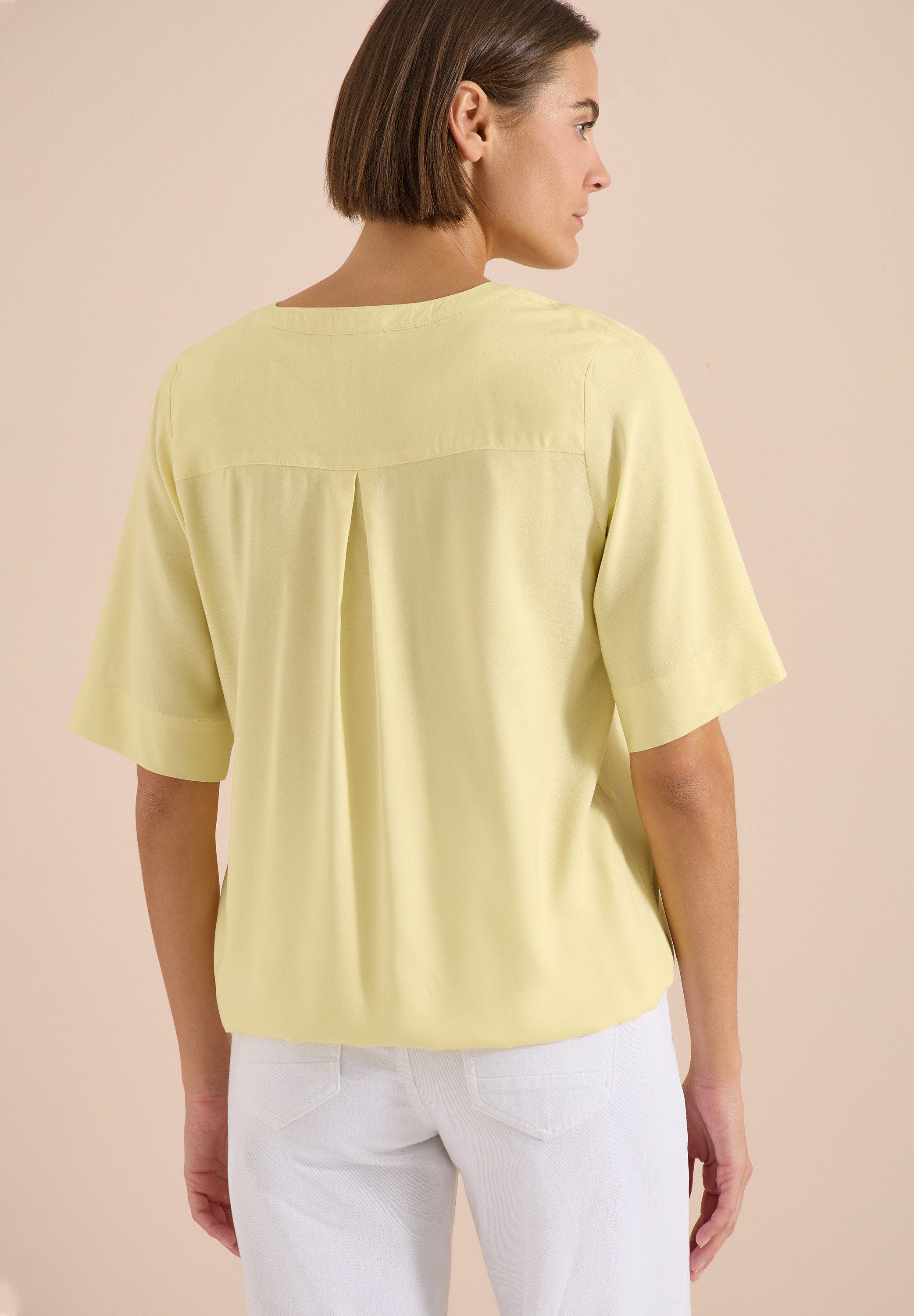 CECIL Schlupfbluse Elastischer Saum