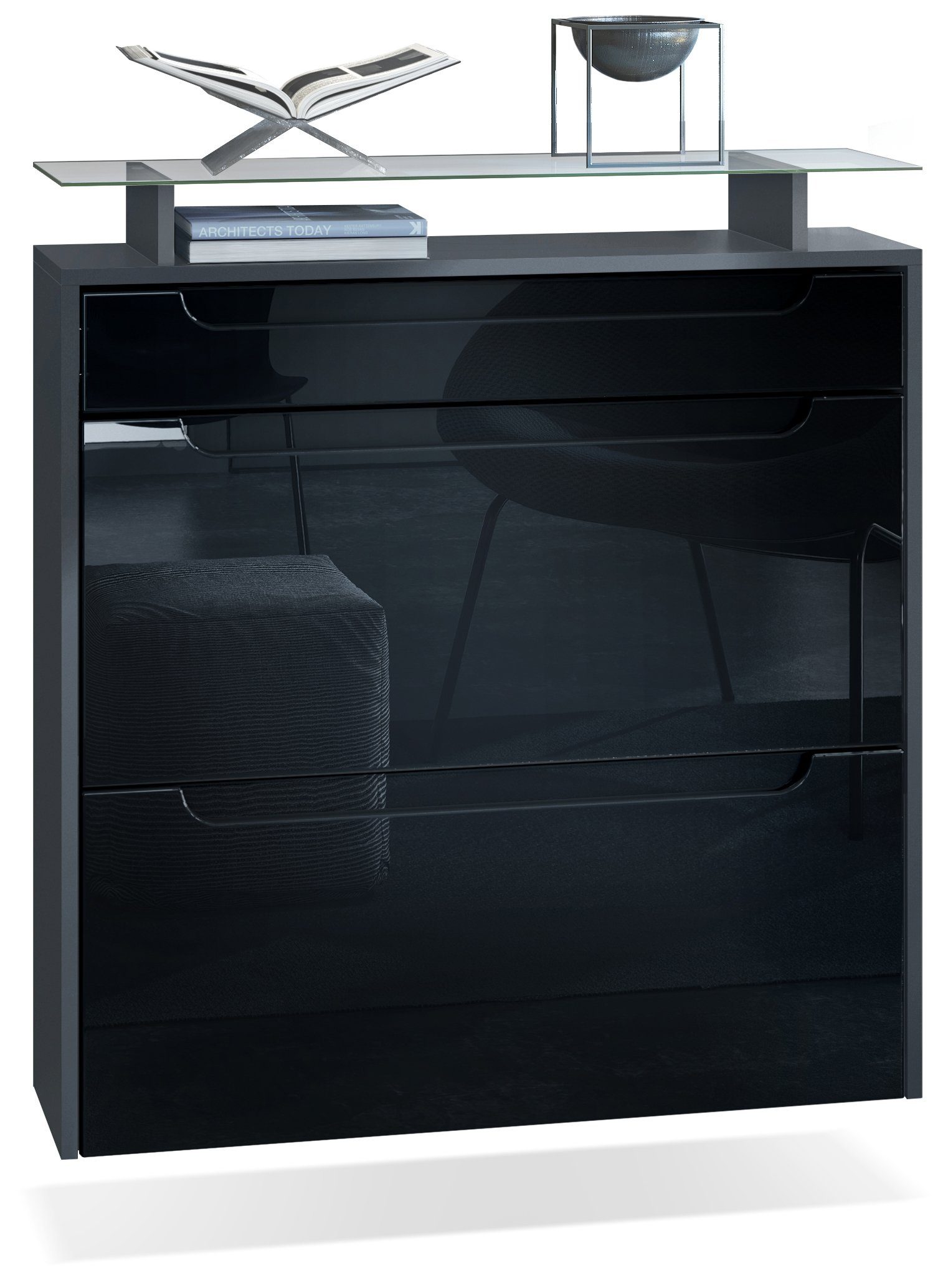 Vladon Schuhschrank Annie (Schuhkipper für 16 günstig online kaufen