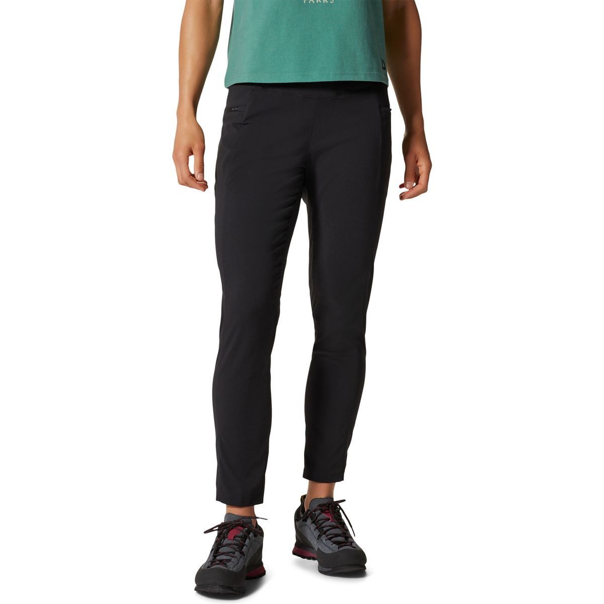 Mountain Hardwear Outdoorhose W Dynama High Rise Ankle Pant Vielseitige Damenhose mit hohem Bund, ideal für Outdoor-Aktivitäten