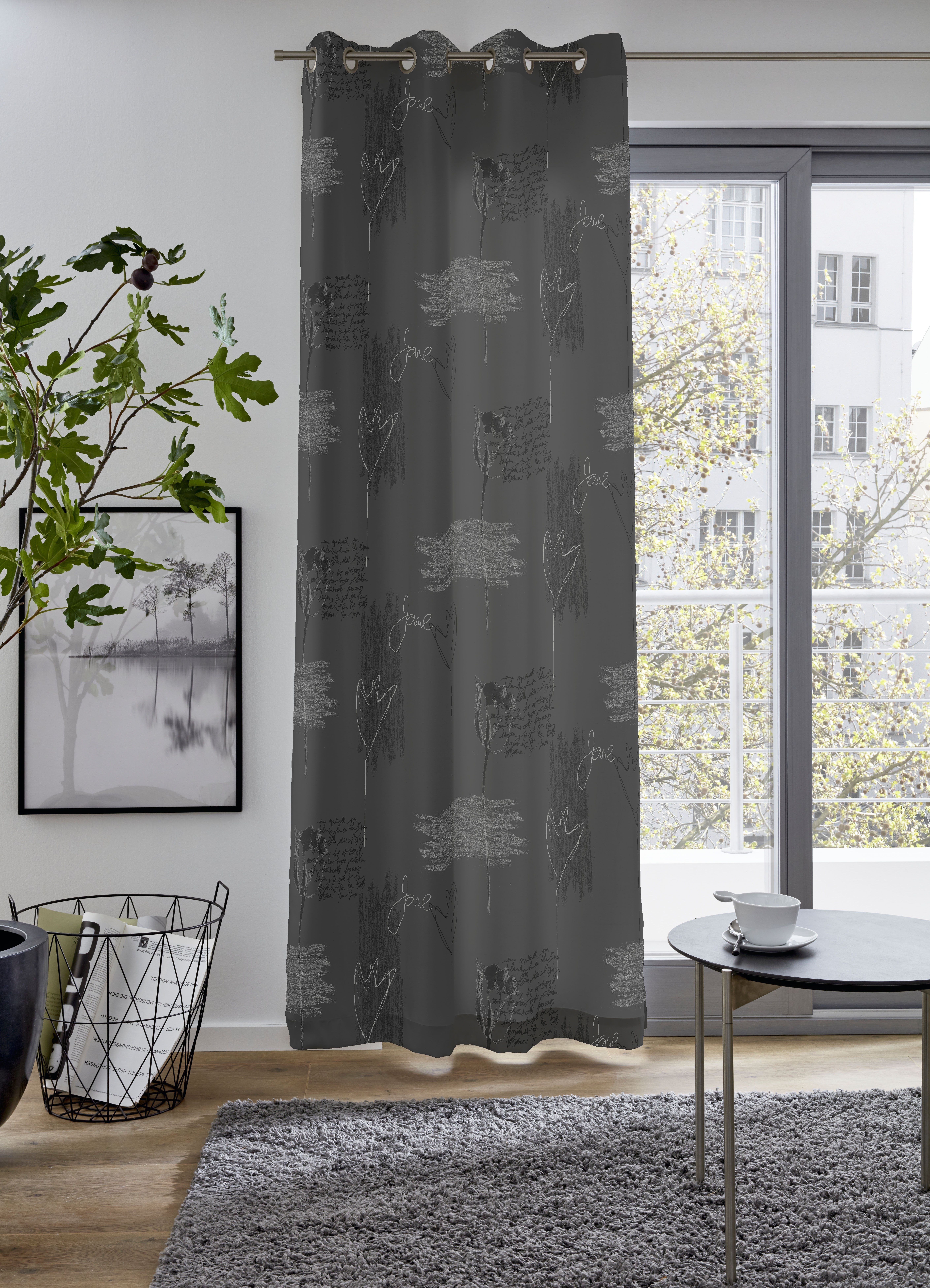 my home Vorhang AMSTERDAM, Ösen (1 günstig online kaufen
