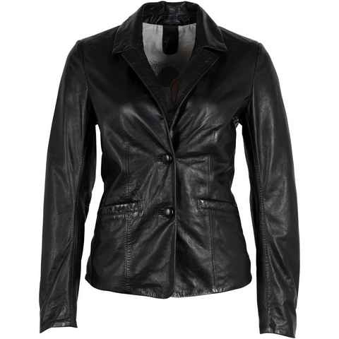 Gipsy Lederblazer GWResi RF mit Flecht-Details