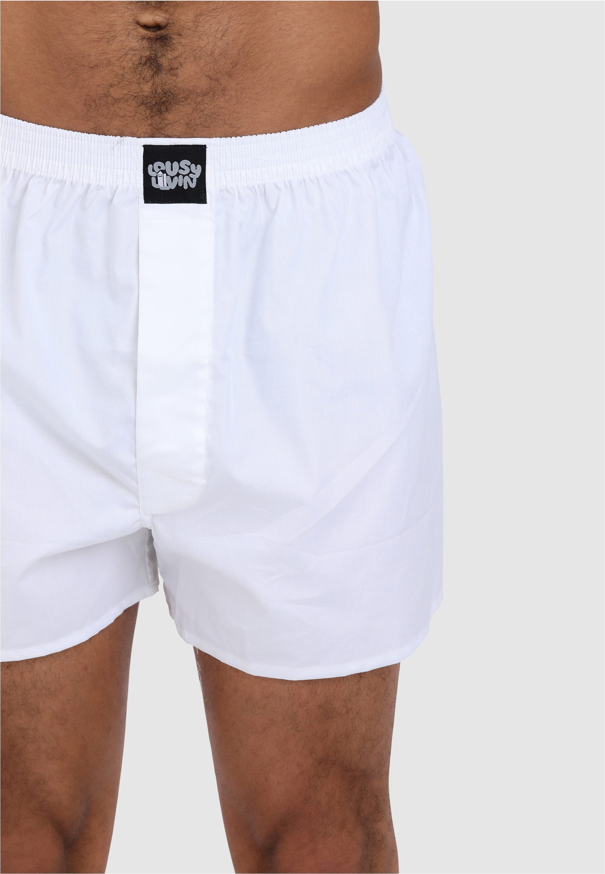 Lousy Livin Boxershorts Plain 5 Pack Boxershorts 5er-Pack mit lockerem Schnitt