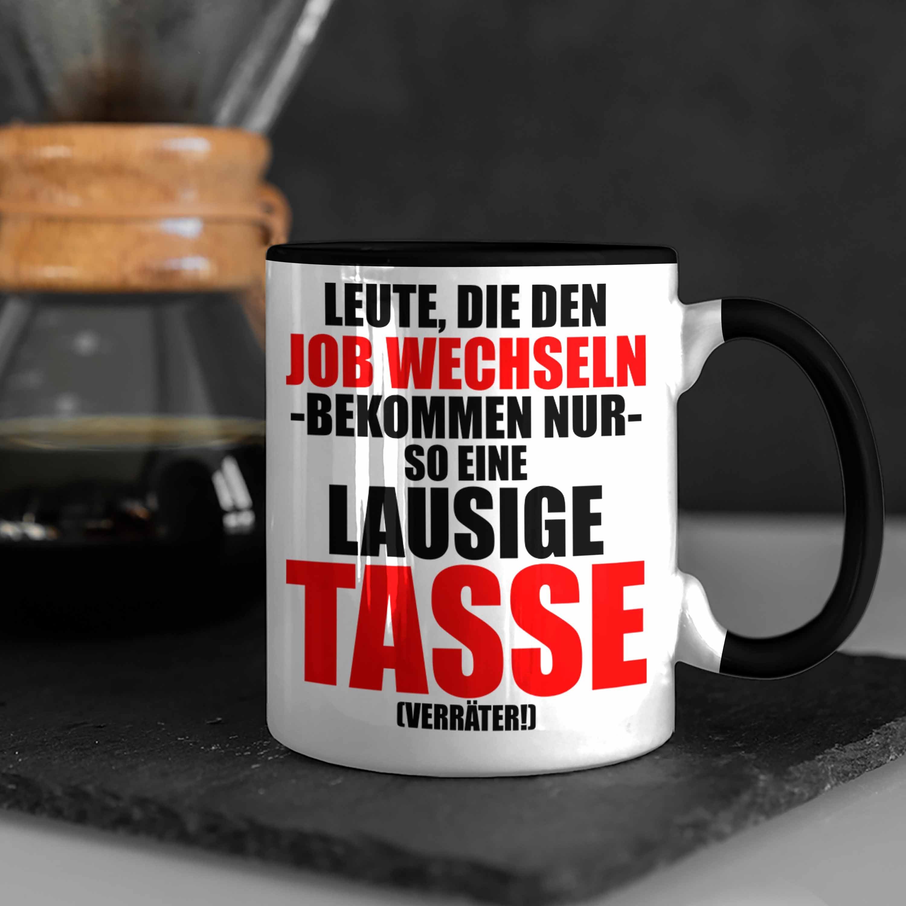 Geschenk Lustig Jobwechsel Neuer Abschiedsgeschenk Schwarz Sprüche Job Tasse Tasse Verräter Kollege Kollegin - Trendation - Trendation