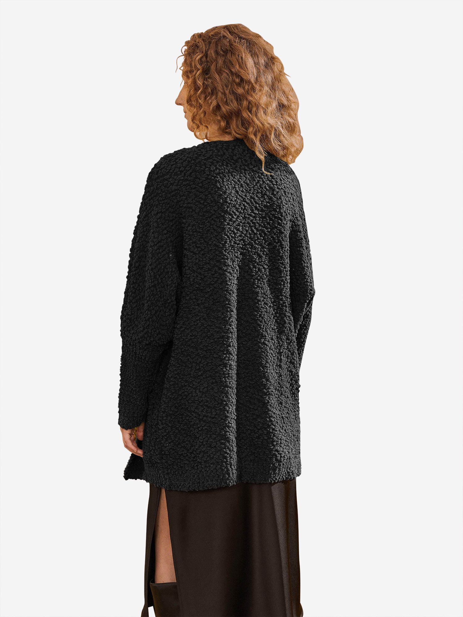 Imily Bela Cardigan Damen Flauschige Oversize-Strickjacke (Packung, 1-tlg., günstig online kaufen