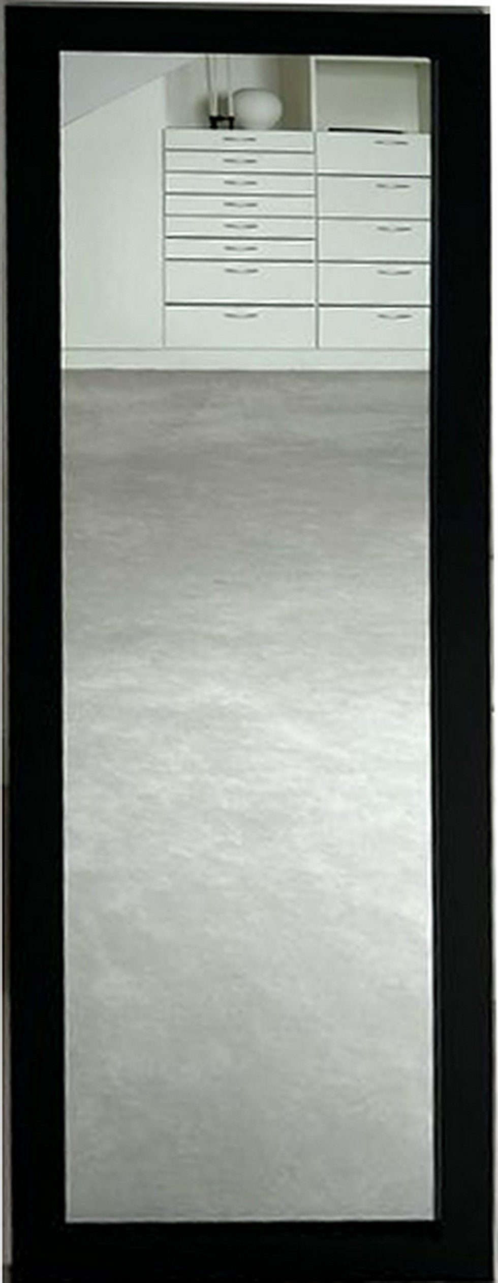 Deko-Werk 24 Your-Homestyle 40 x Eiche Rahmen, 130 Kathi Wandspiegel Ganzkörperspiegel cm schwarz Farbe Wandspiegel Holz mit