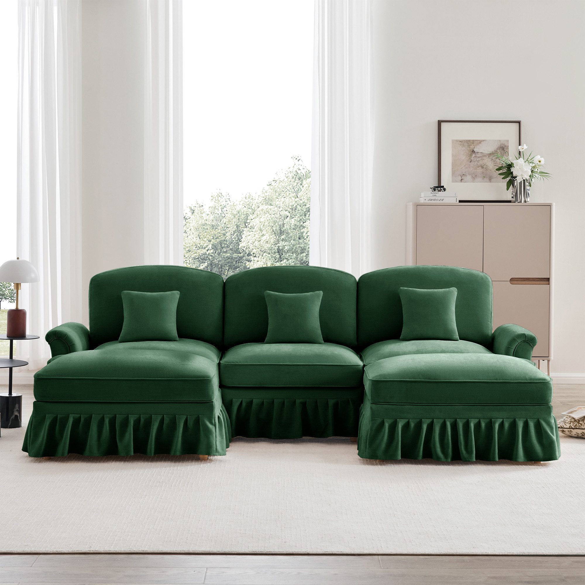 i@home Sofa Klassisches Sofa aus Chenille günstig online kaufen