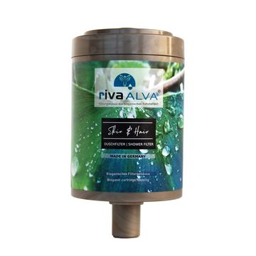 rivaALVA Wasserfilter SKIN & HAIR Duschfilter, Zubehör für Ihre Dusche, Duscharmatur
