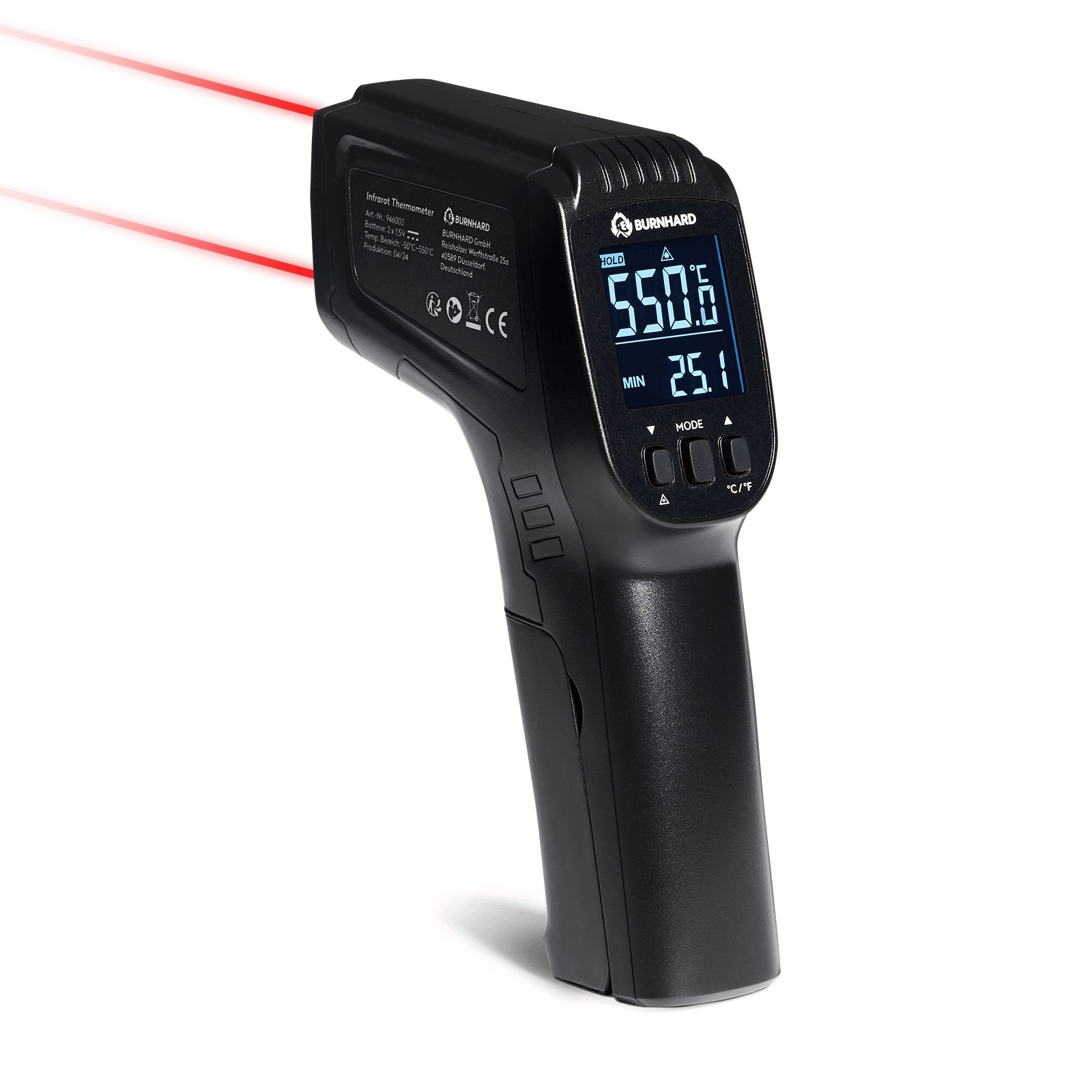 BURNHARD® Infrarot-Thermometer
