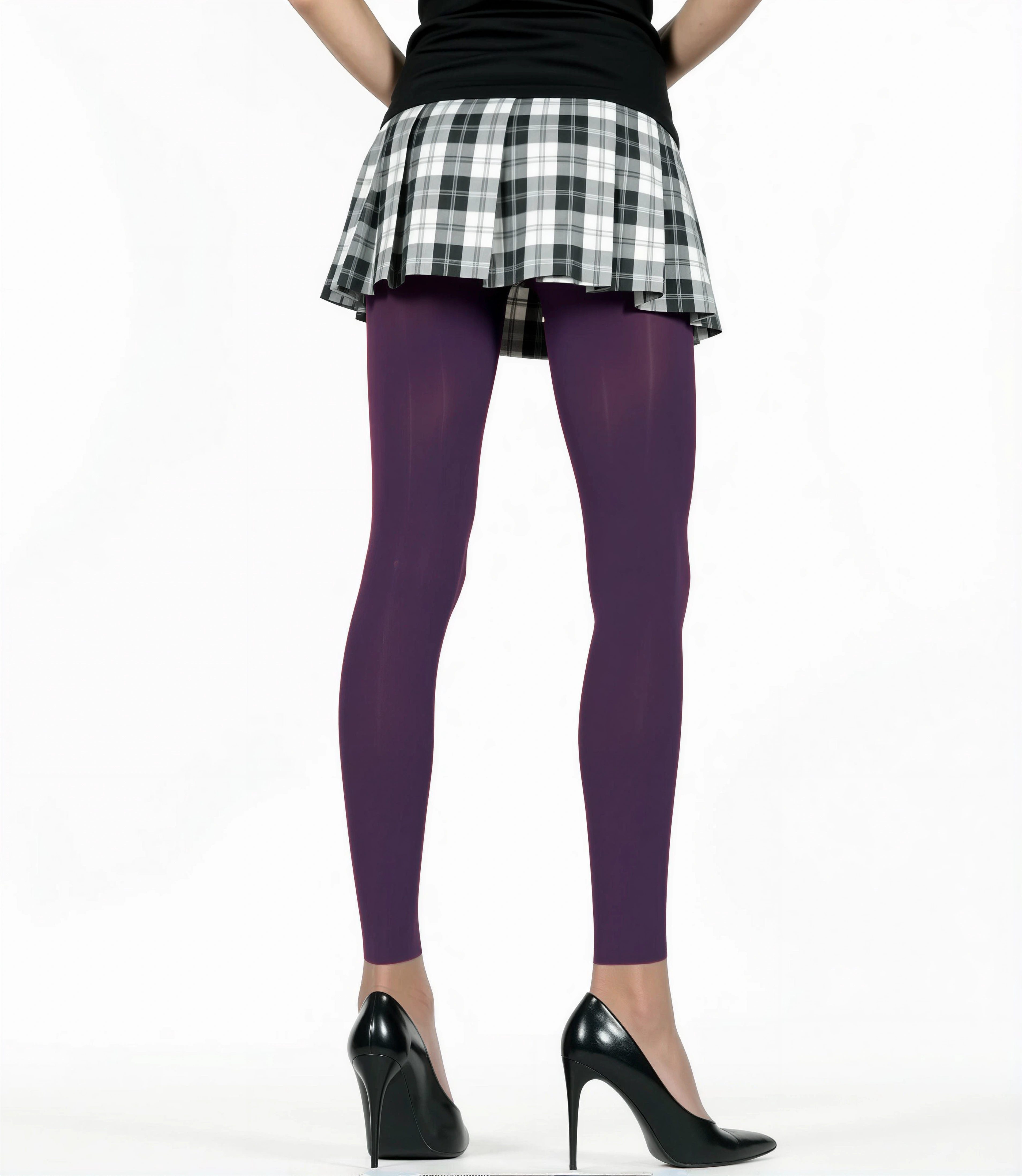 Trasparenze Leggings Damen DORELLA (Packung, 1-tlg., 1er-Pack) elegant