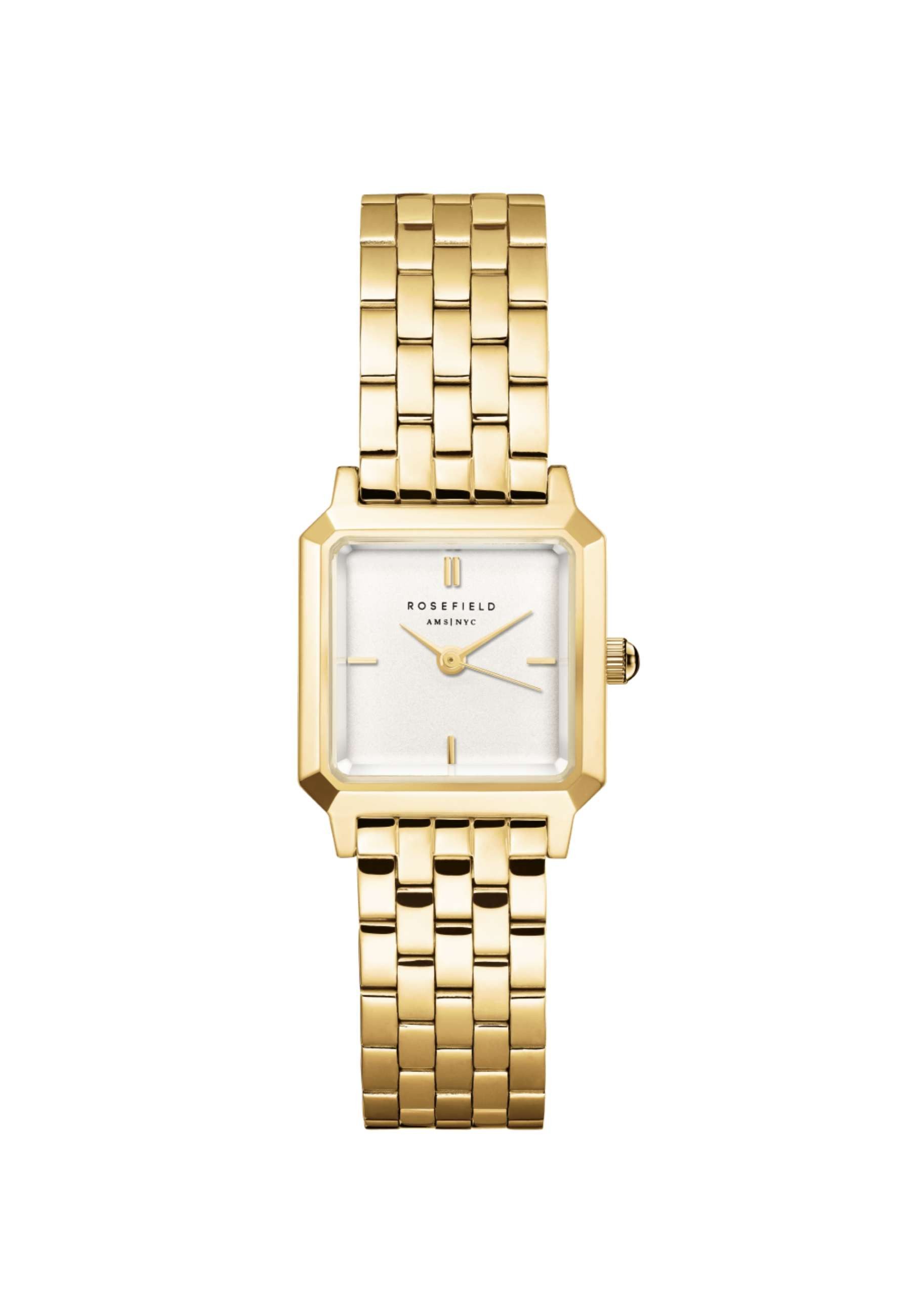 ROSEFIELD Quarzuhr ROSEFIELD Boxelle + Büroklammer-Armband Geschenkset für Damen