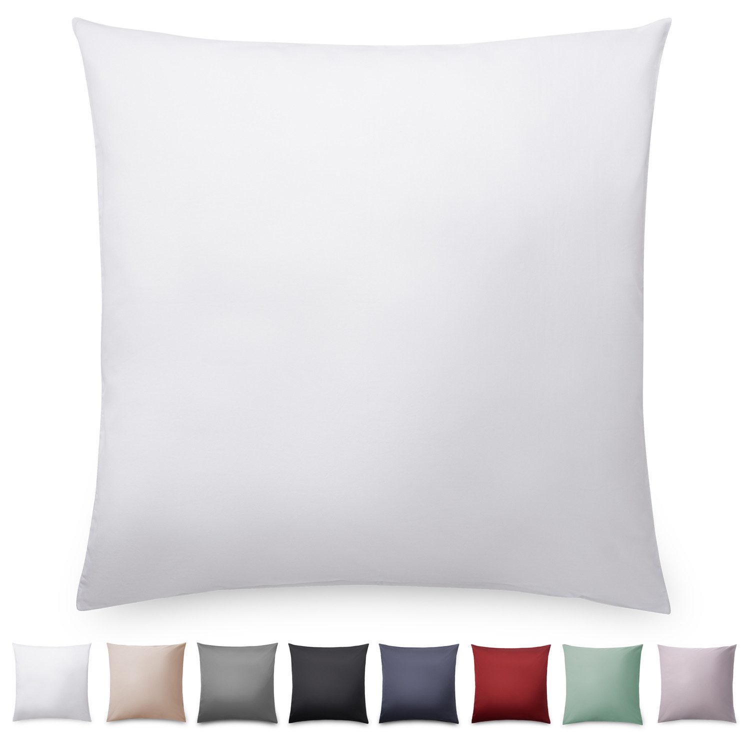 Blumtal Kissenbezüge Premium Mako Satin Kissenbezug, günstig online kaufen