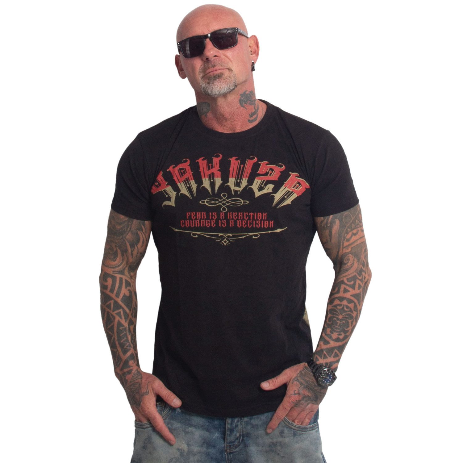 YAKUZA T-Shirt Courage günstig online kaufen