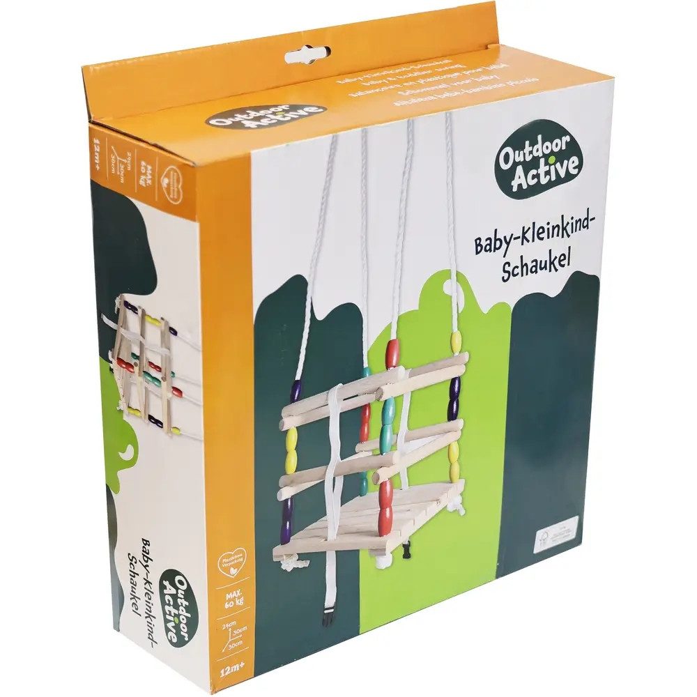 Vedes Einzelschaukel Outdoor active Gitterschaukel, 30 x 30 cm