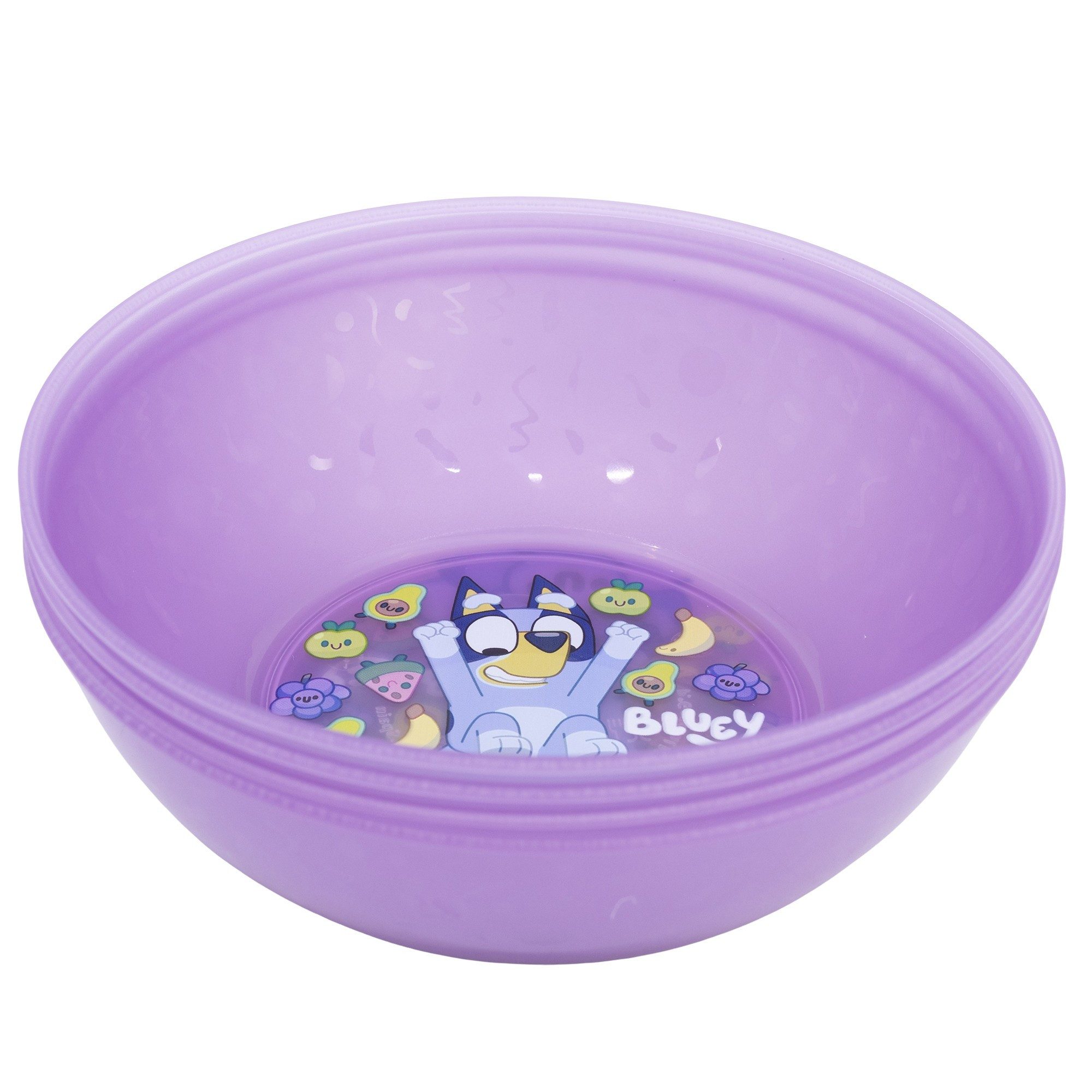 Bluey Kindergeschirr-Set Bluey Bingo Kinder Geschirr-Set 12 teilig Becher Teller Schüssel (12-tlg), 4 Personen