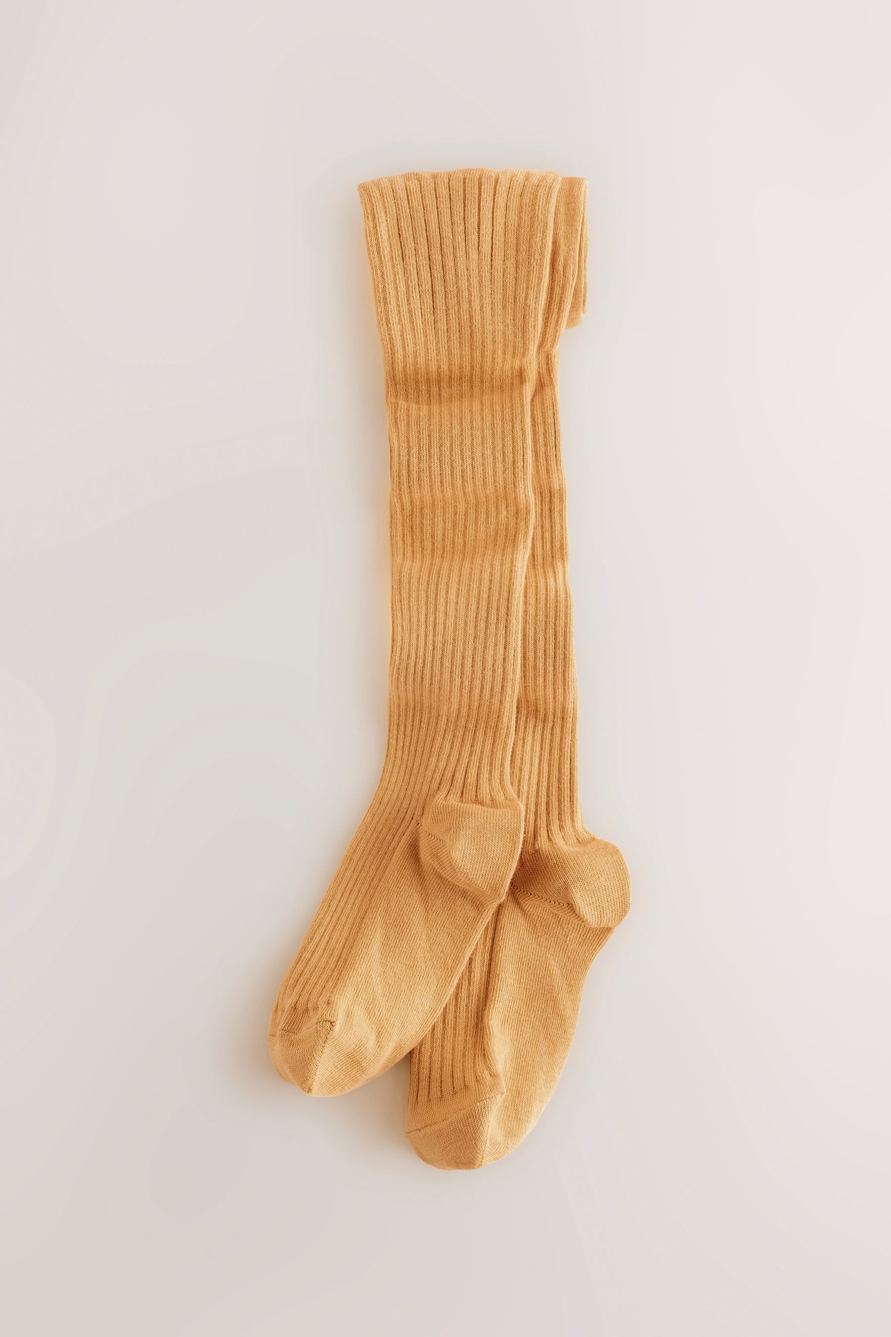 Next Strickstrumpfhose Gerippte Strumpfhose mit hohem Baumwollanteil (1 St)