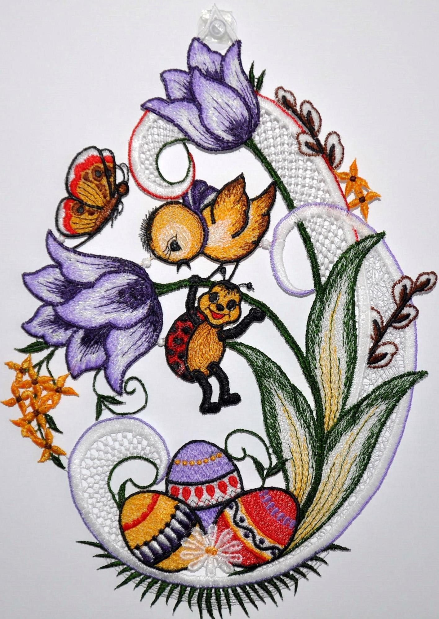 Fensterbild Fensterbild Ostern