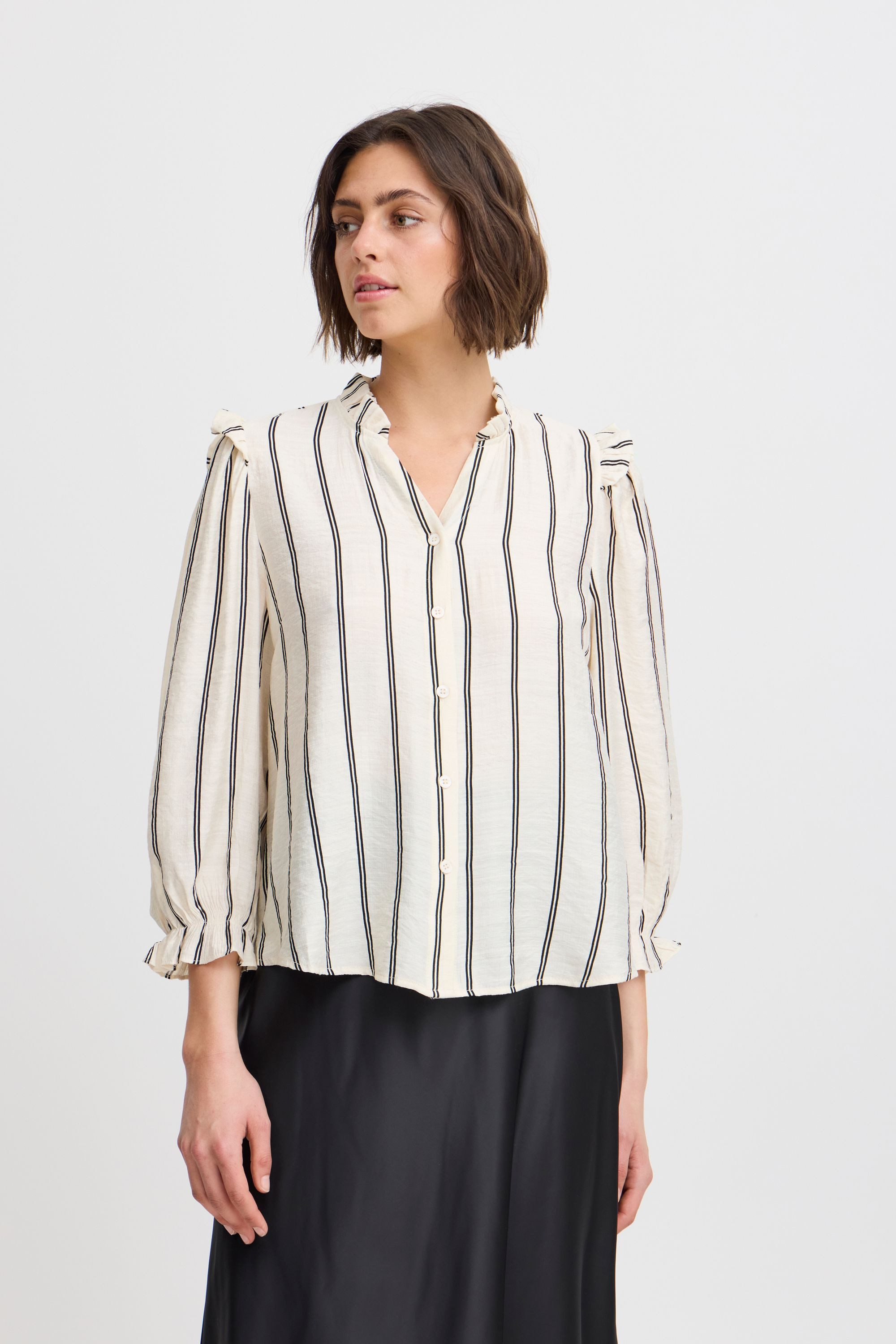 Ichi Kurzarmbluse IXSANJA MS Bluse mit günstig online kaufen