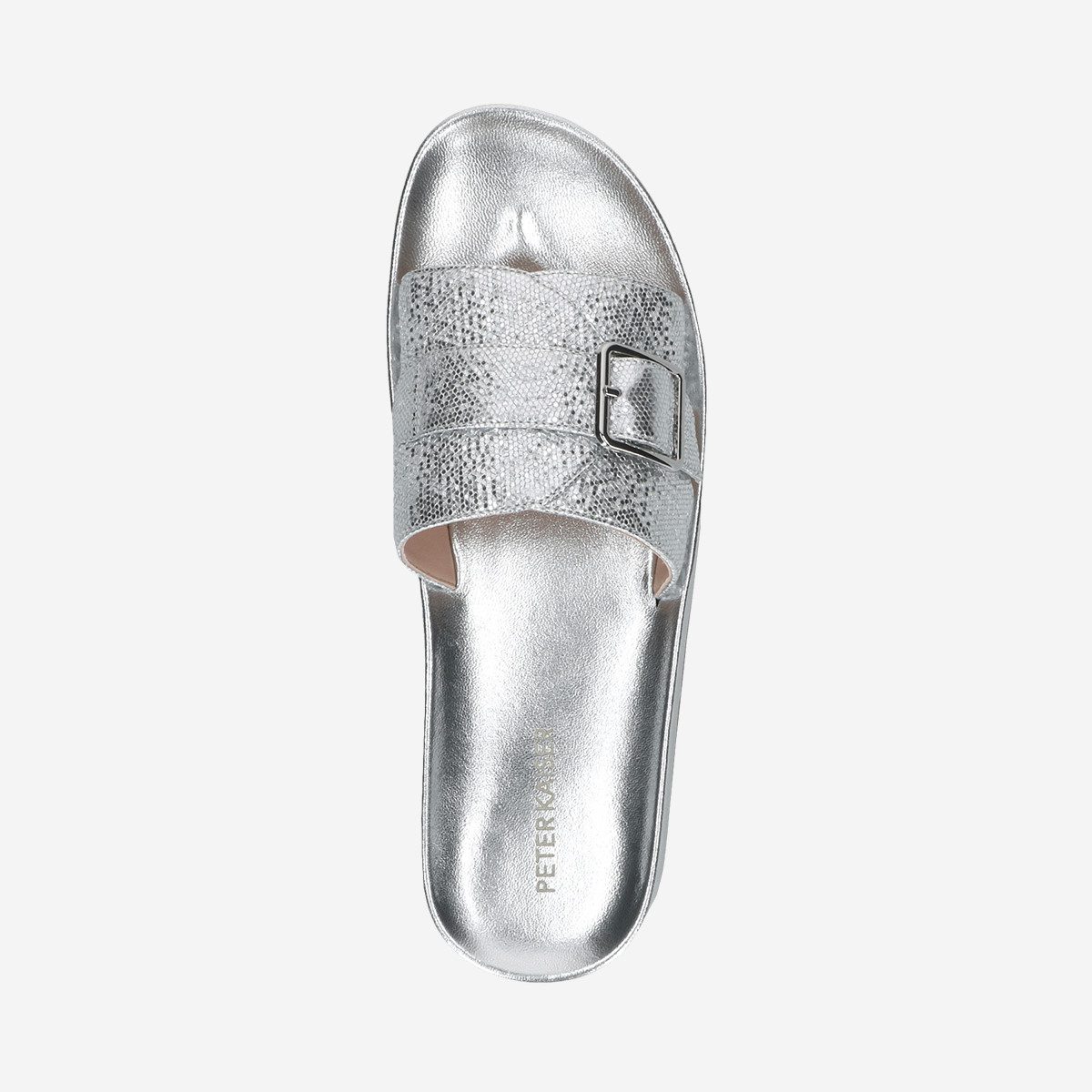 Peter Kaiser Peter Kaiser 77106 941, Sandaletten, Grau, metallik, Damen Sandalette