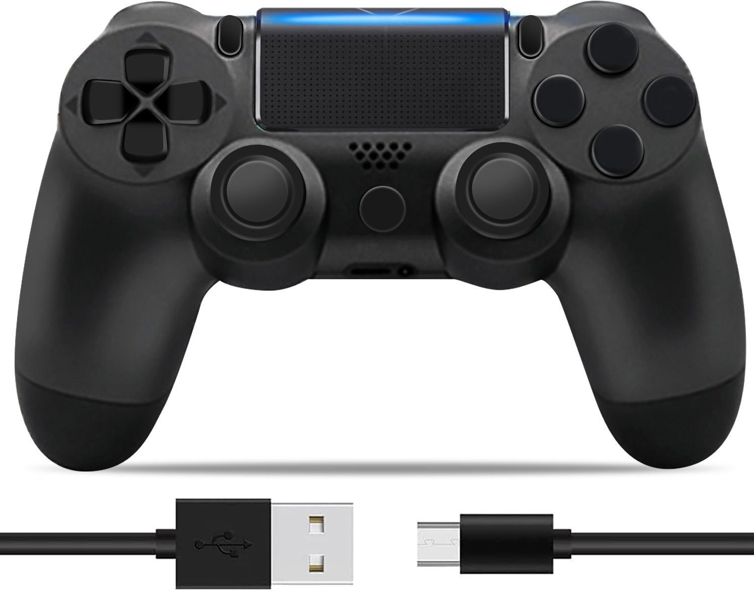 Tadow Gamepad,Game Controller,Bluetooth,Wireless Controller für PS4,600mAh Gamepad (für PS4)