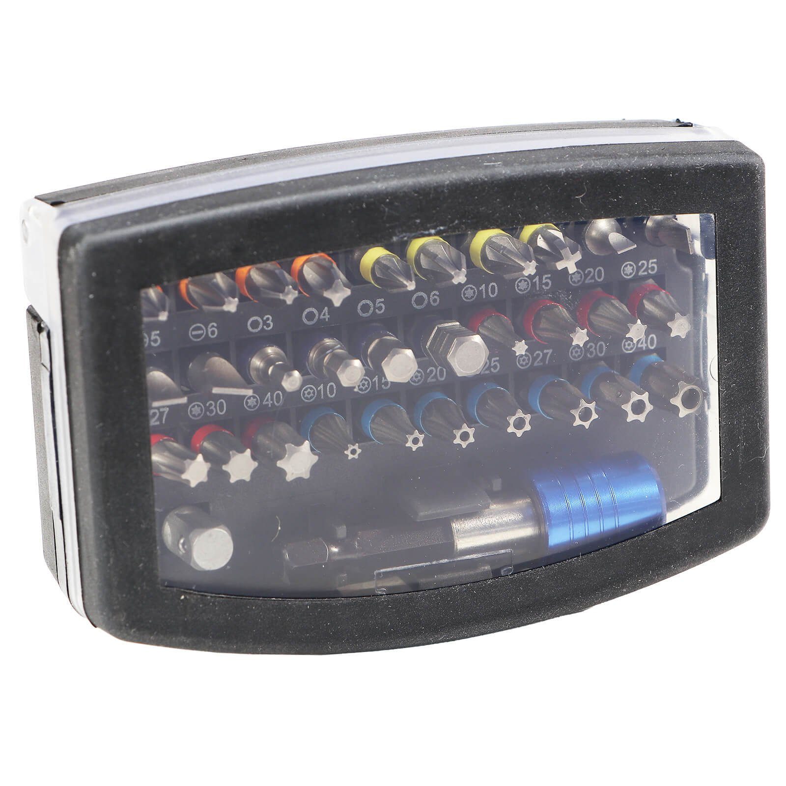 peveha24 Bit-Set Bitsatz Bit Sortiment mit Magnetbithalter Bithalter + Bit Set S2 Stahl