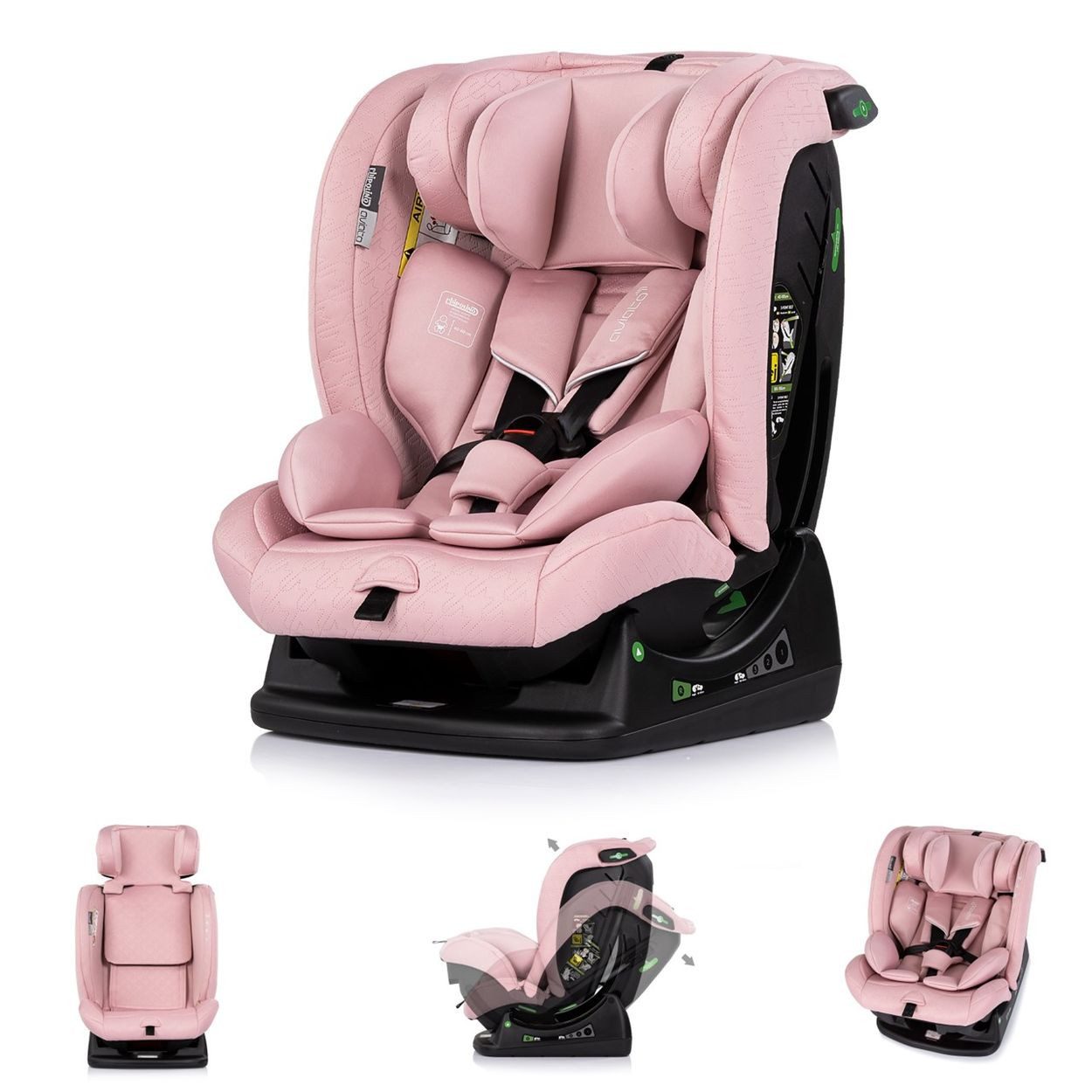 Chipolino Autokindersitz Aviato 40 - 150 cm, ab: 0, bis: 12, i-Size Gruppe 0/1/2/3, verstellbar, Polyester, Sicherheitsgurt