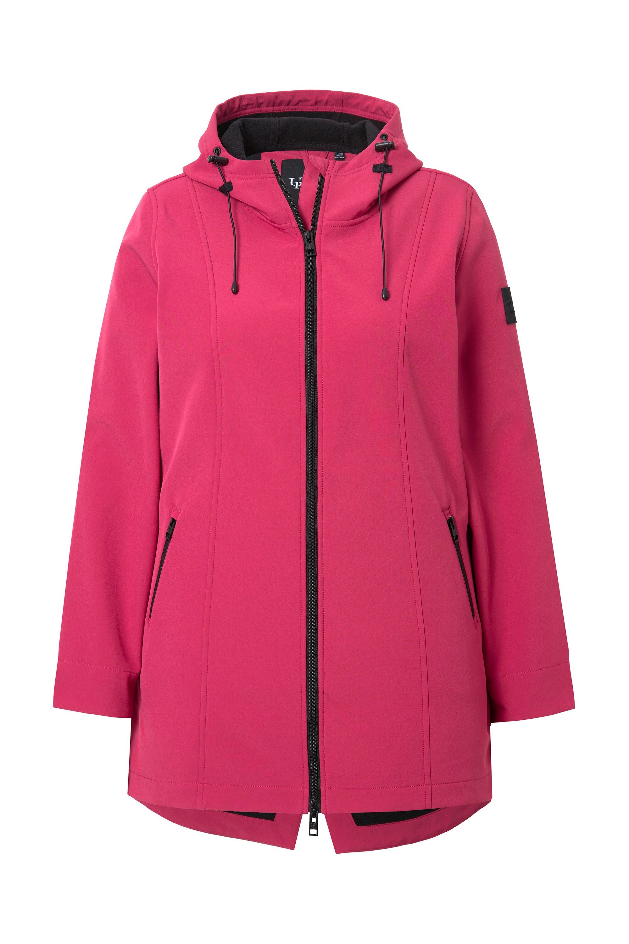 Ulla Popken Softshelljacke HYPRAR Long-Softshelljacke wasserabweisend günstig online kaufen