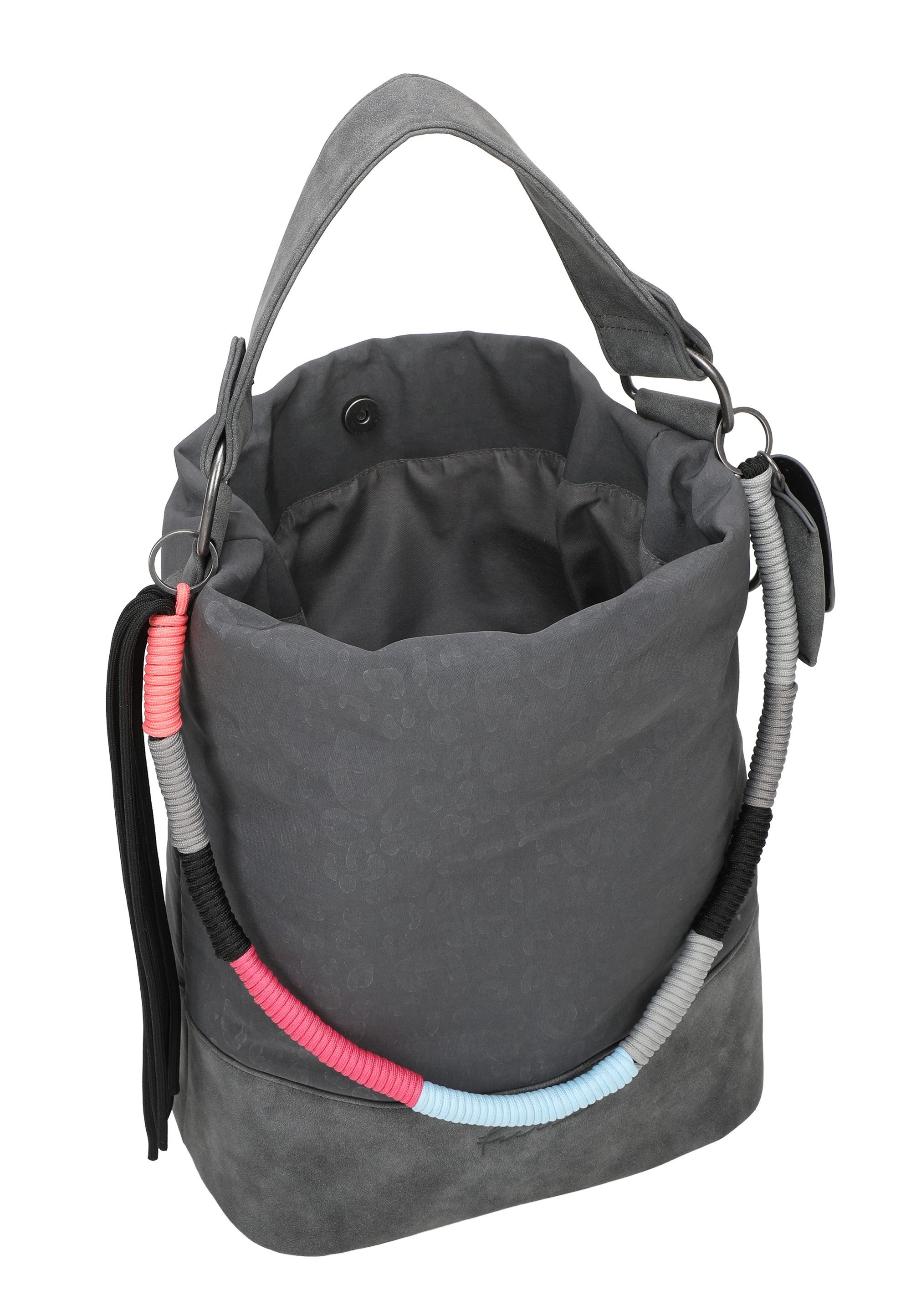 Fritzi aus Preußen Schultertasche Olga Limited Leo Rainbow, mit abnehmbarem Brillenetui