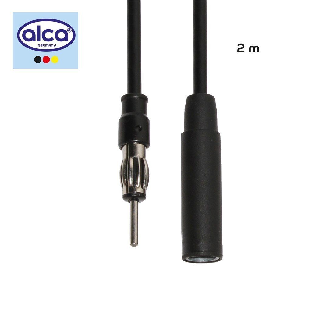 (Kabel Antennen 2 m) alca Auto zu Verlängerung Verlängerungskabel DIN DIN