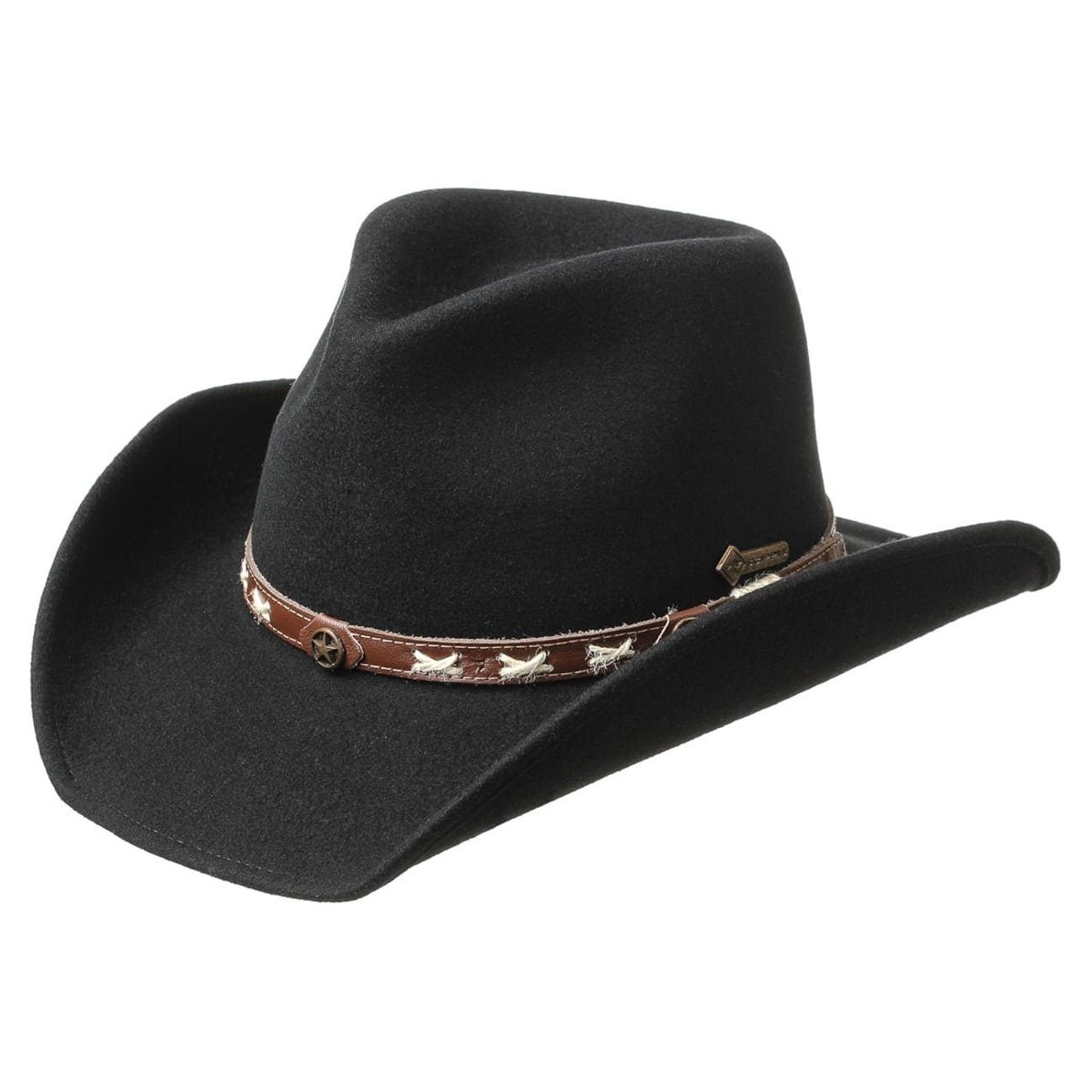 Scippis Cowboyhut (1-St) Cowboyhut mit Lederband, günstig online kaufen