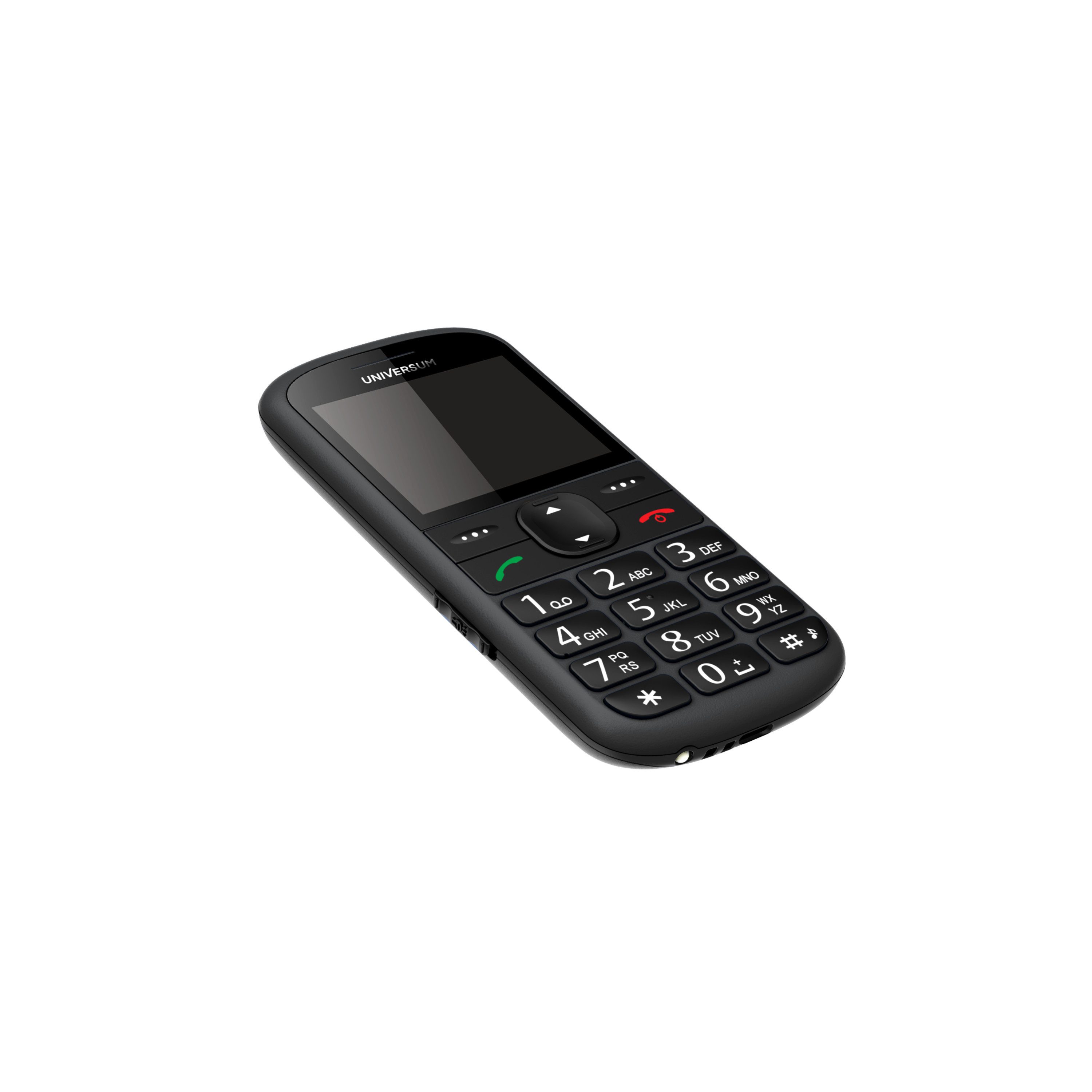 UNIVERSUM* W60-C Seniorenhandy (5.6 cm/2.2 Zoll, Große Tasten, Sprachansage, Notruf, Radio, USB-C, Bluetooth) – Bild 4 von 5