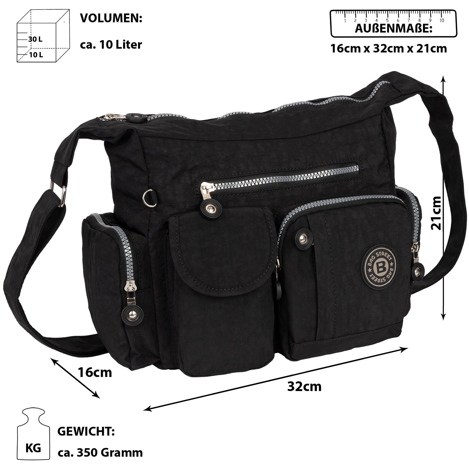 BAG STREET Umhängetasche Damentasche Umhängetasche Handtasche günstig online kaufen